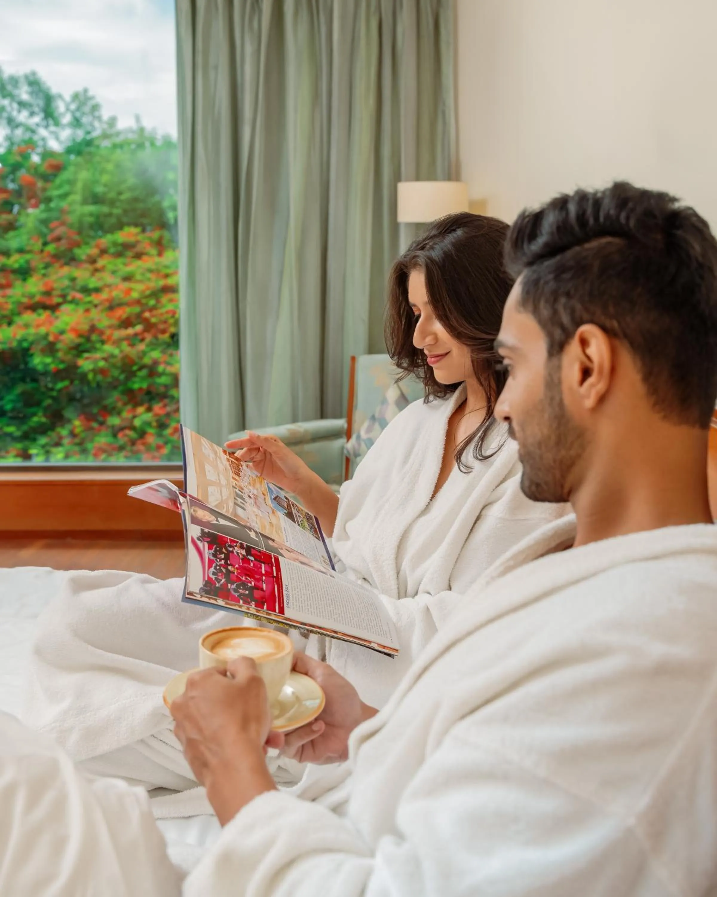 Bedroom in Hyatt Pune