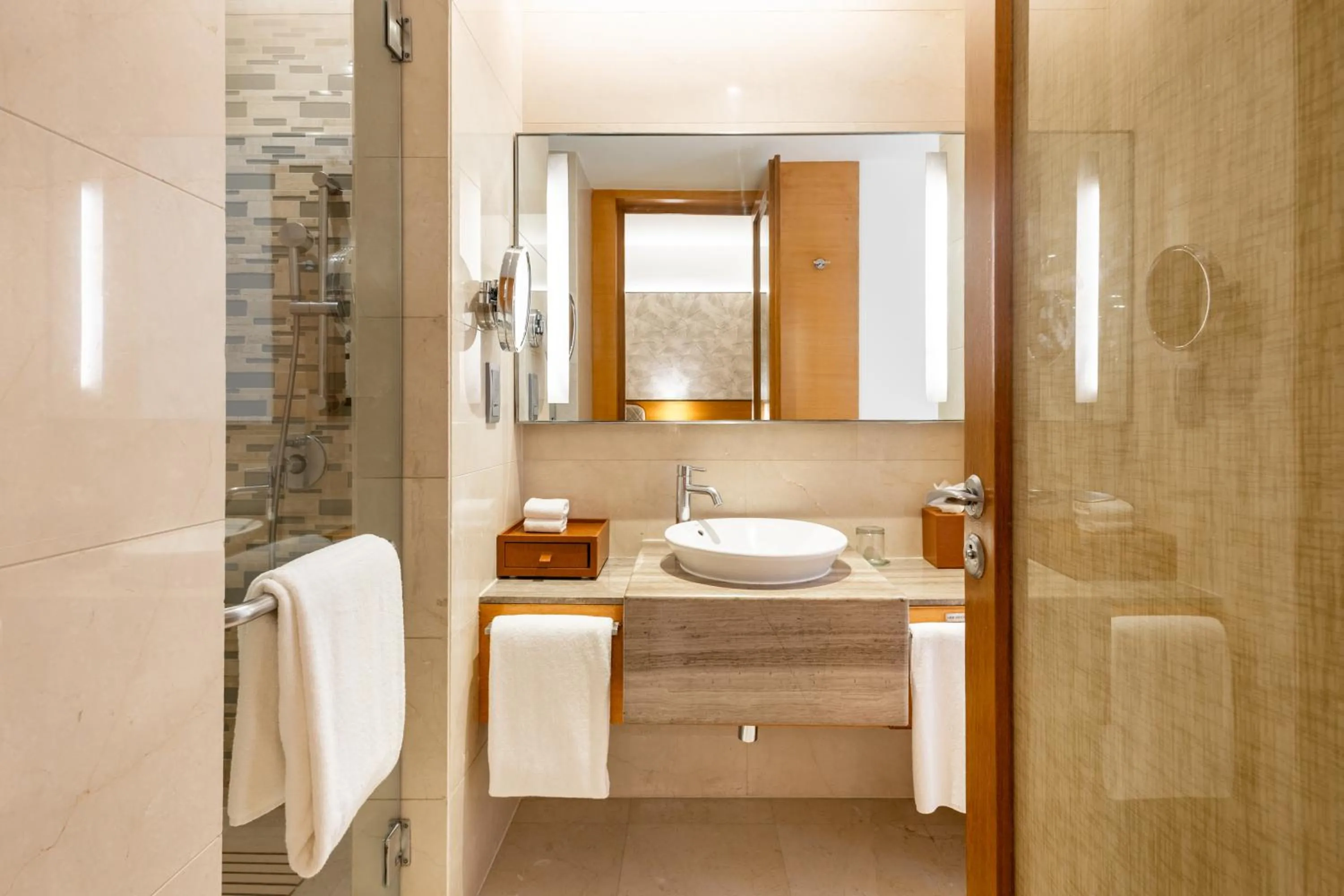 Bathroom in Hyatt Pune