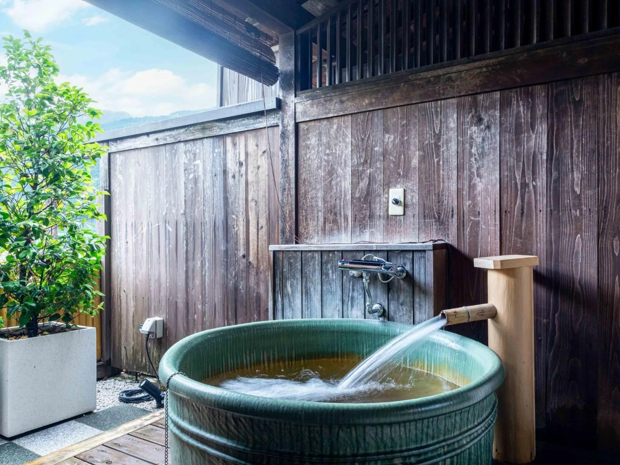 Open Air Bath in Sasara