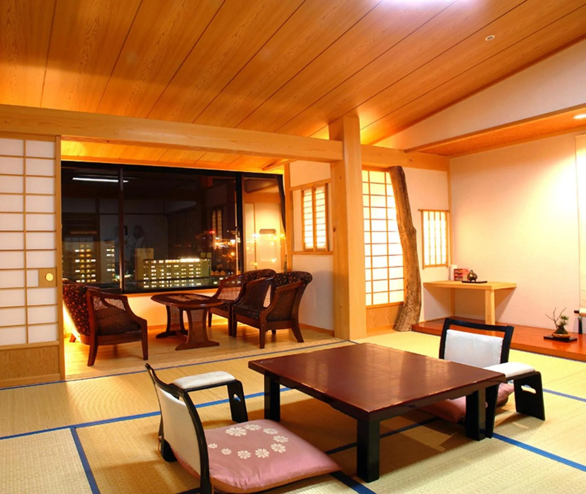 Seating area in Sasara