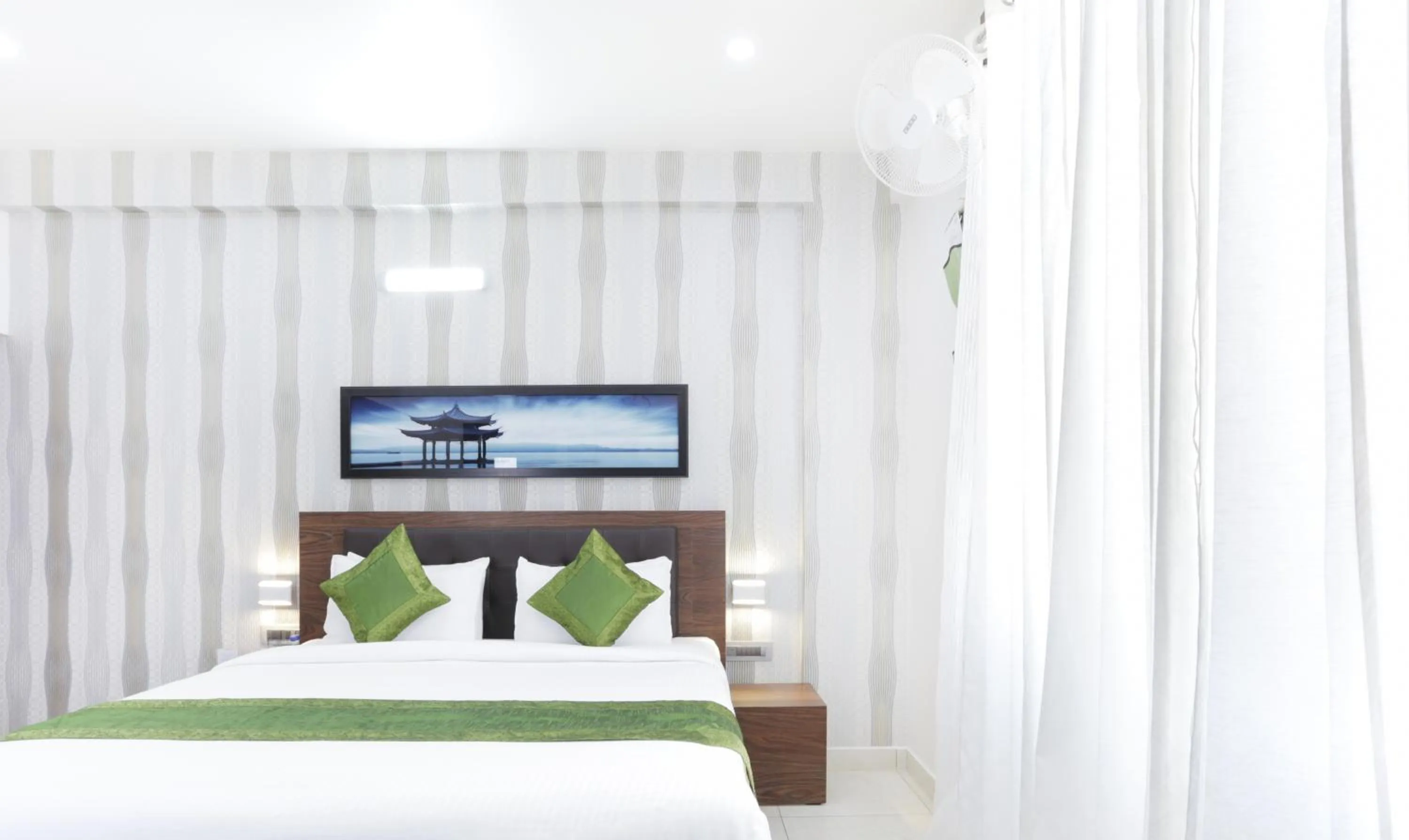 Bedroom, Bed in Treebo Sandpipers Kushalnagar