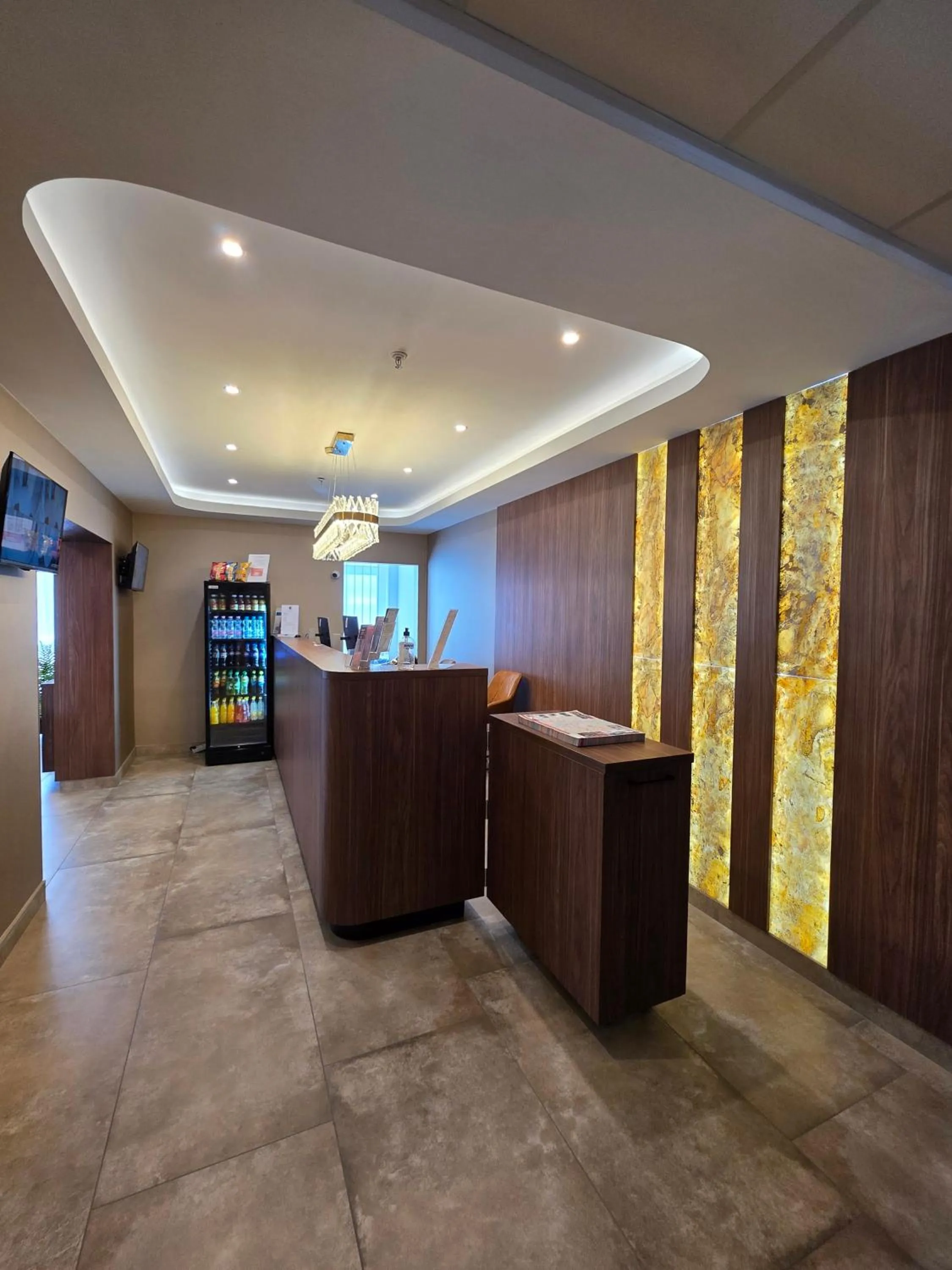 Lobby or reception in Canada Hotel Budapest