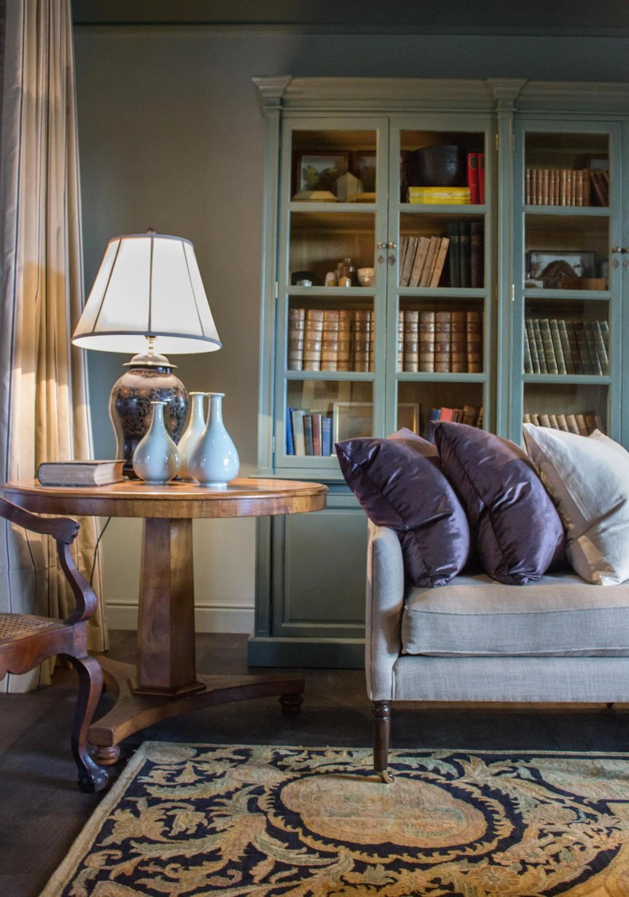 Living room in La Clé Lodge