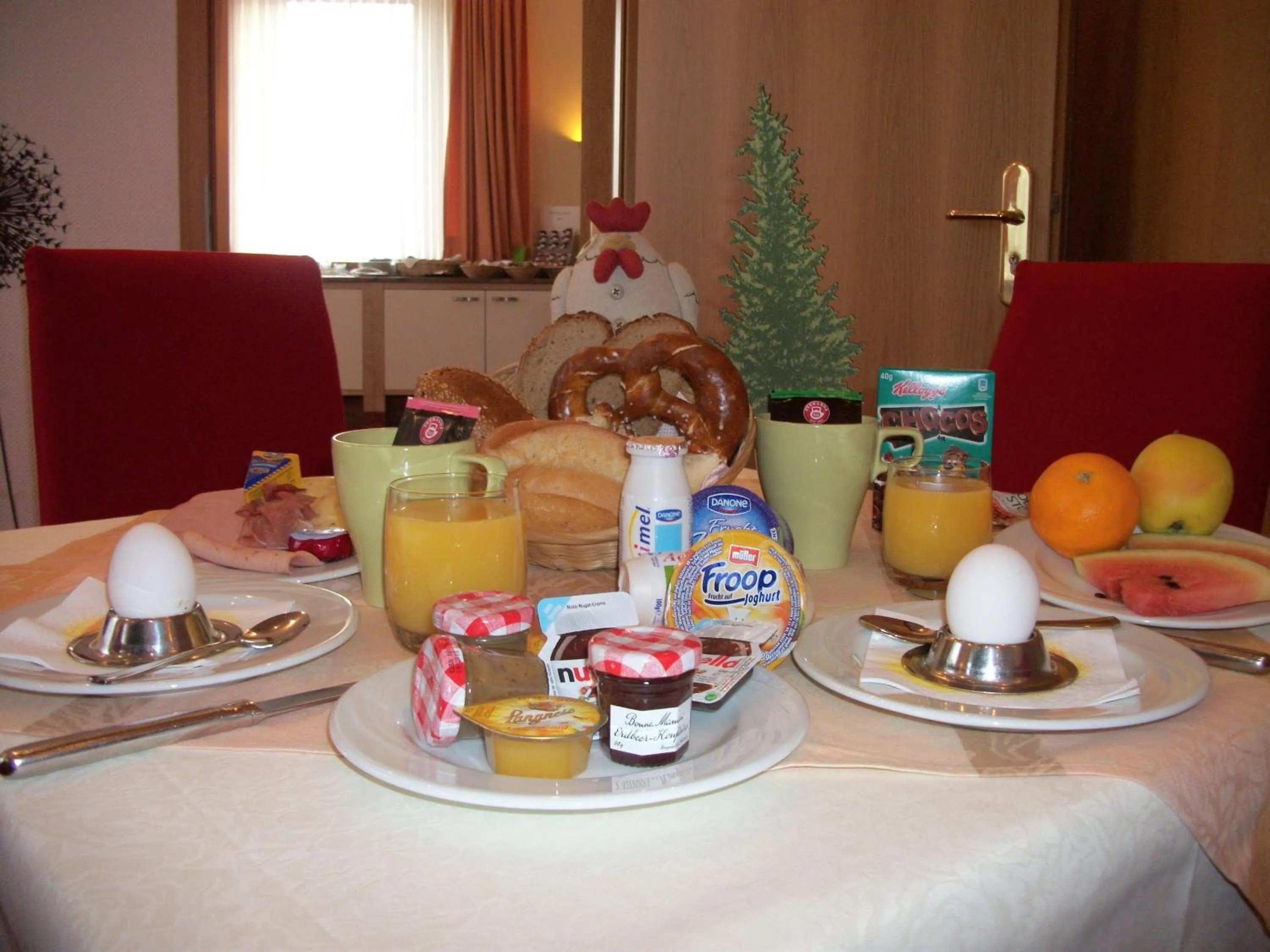 Buffet breakfast in Hotel Gerber