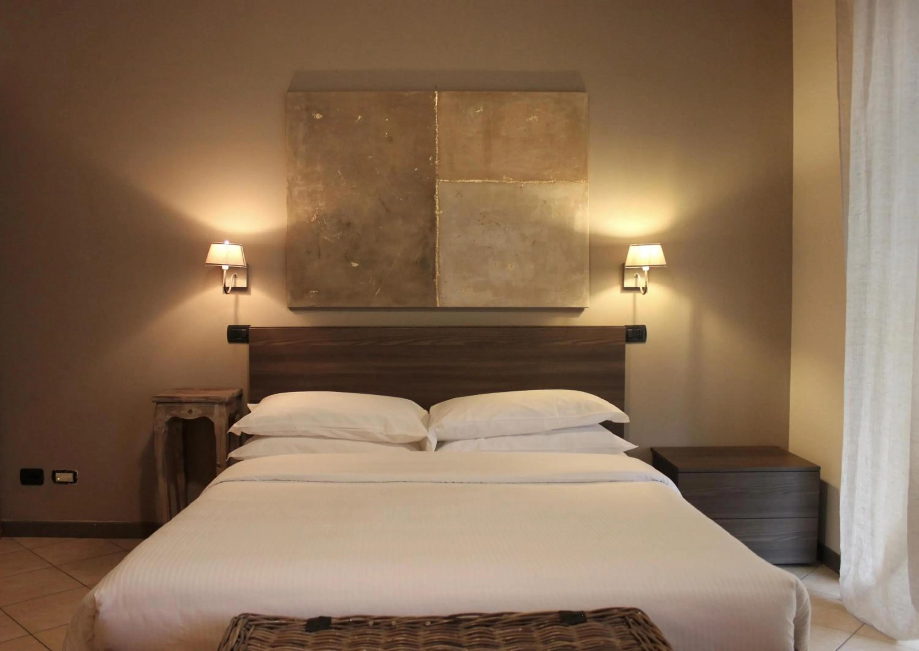 Bed in Hotel Ristorante San Giuseppe