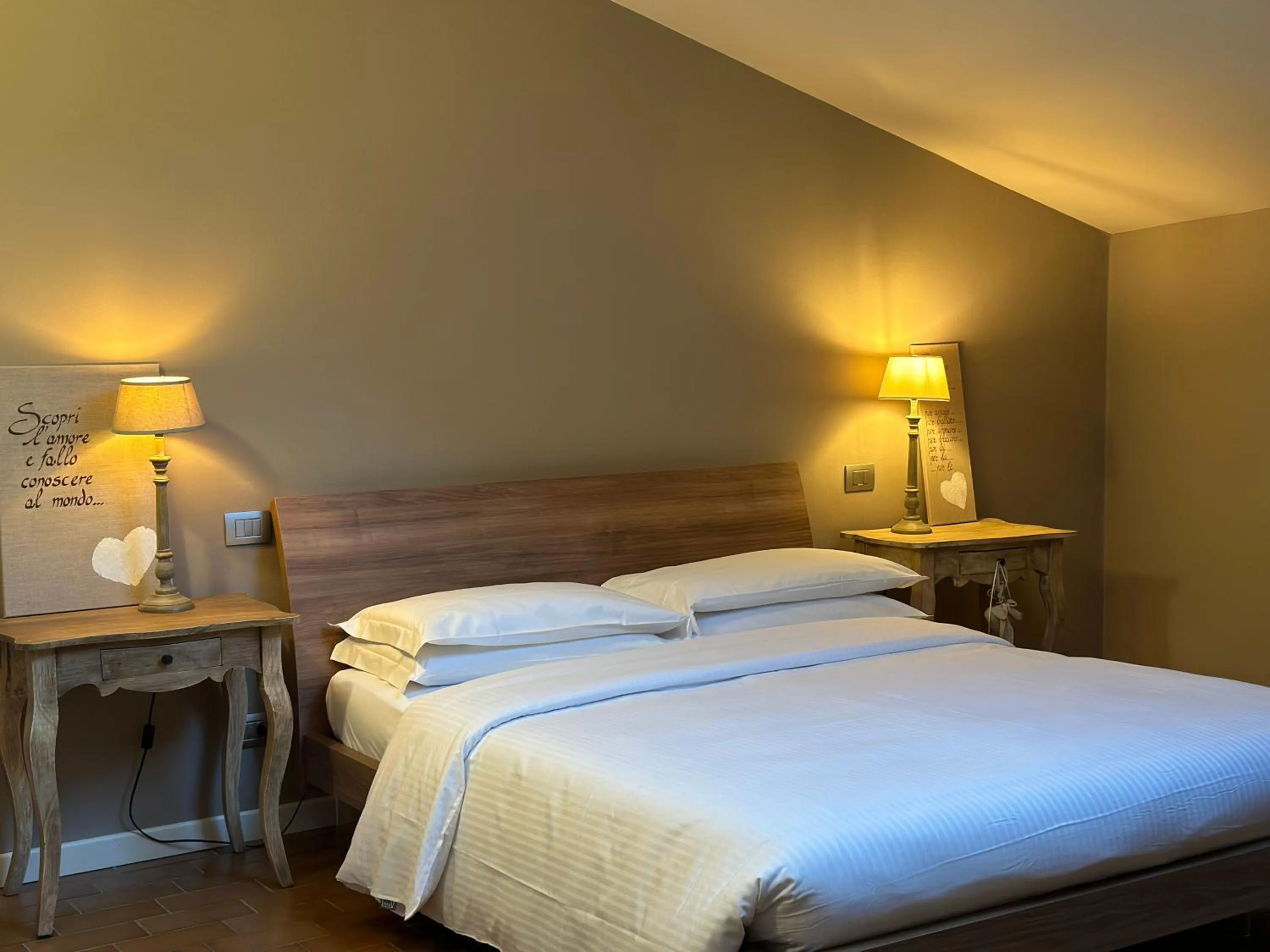 Bed in Hotel Ristorante San Giuseppe