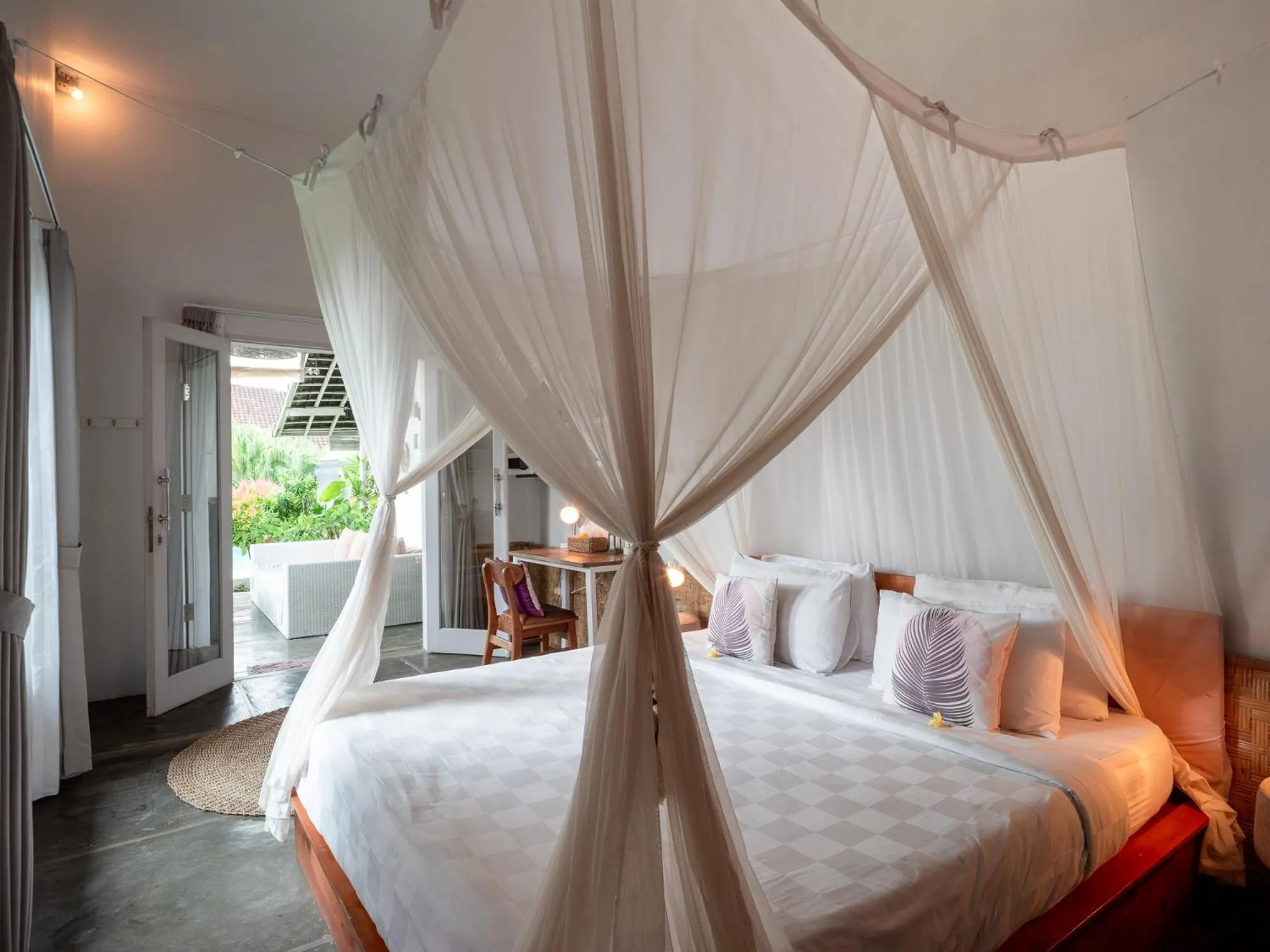 Bed in Lila Boutik Residence