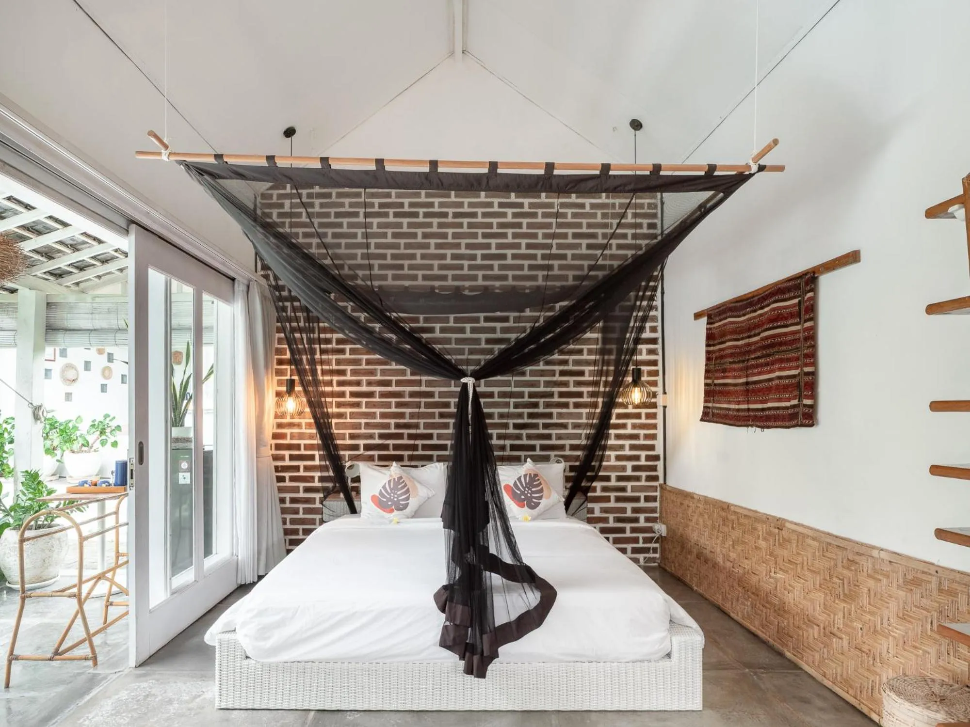 Bed in Lila Boutik Residence