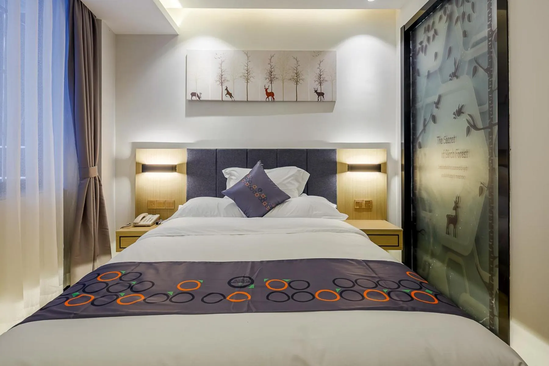 Bed in Yimi Inn Changdi Damalu Branch