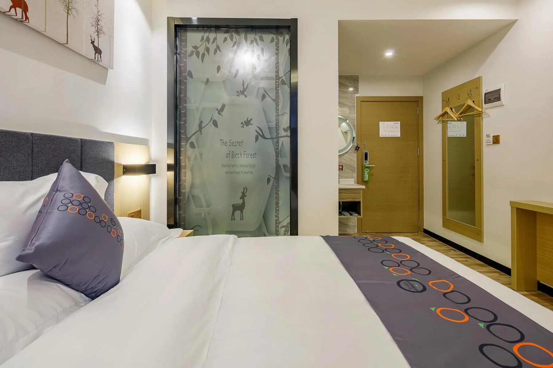 Bed in Yimi Inn Changdi Damalu Branch