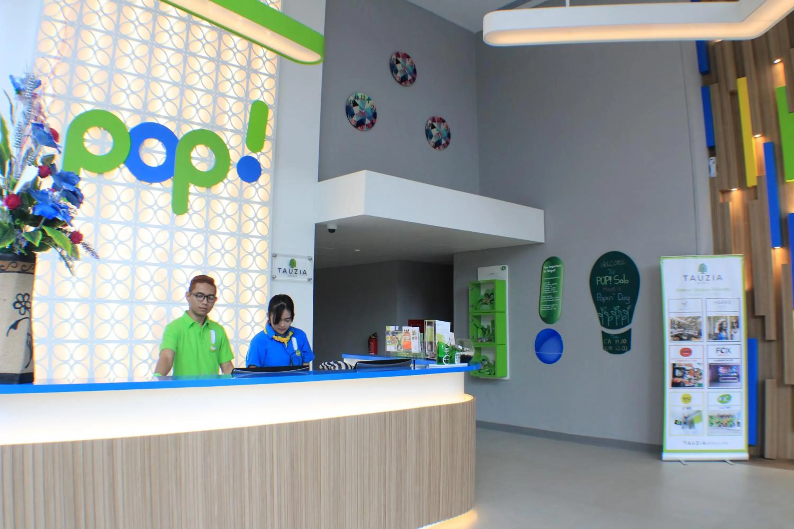 Lobby or reception in POP! Hotel Solo