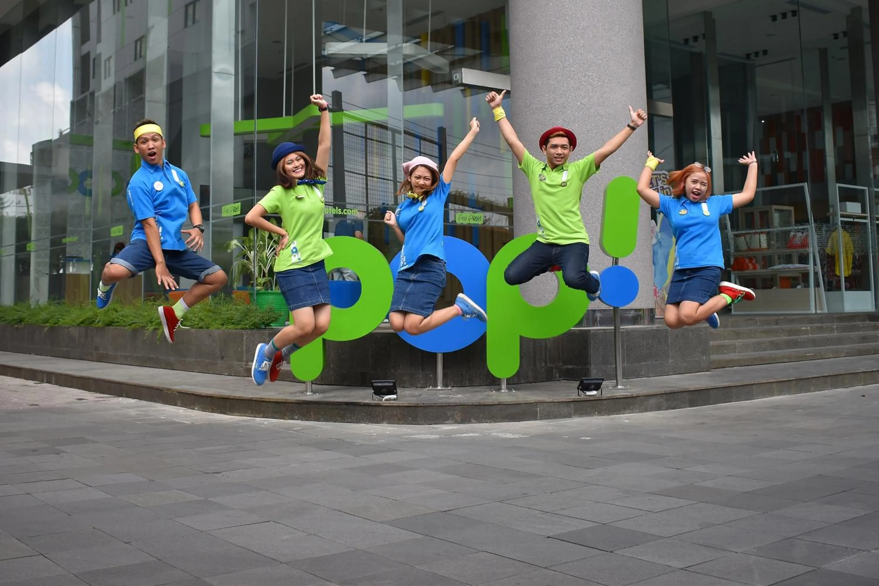 Staff in POP! Hotel Solo