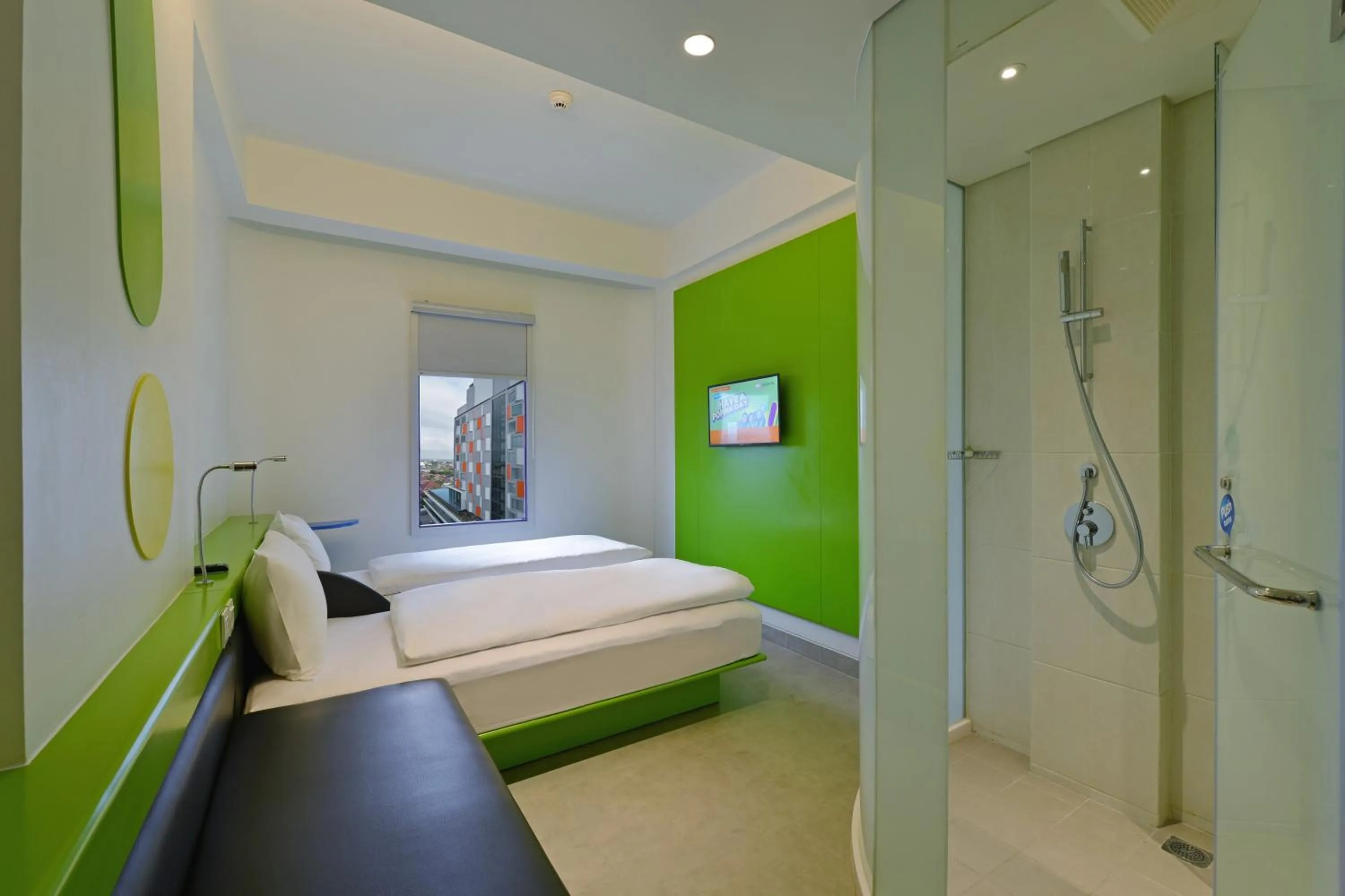 Bedroom, Bed in POP! Hotel Solo