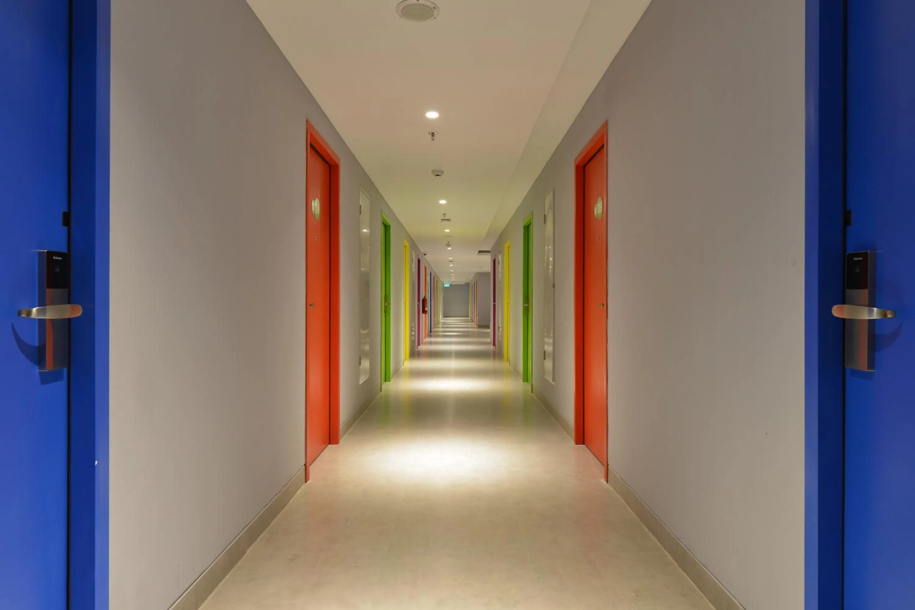 Floor plan in POP! Hotel Solo