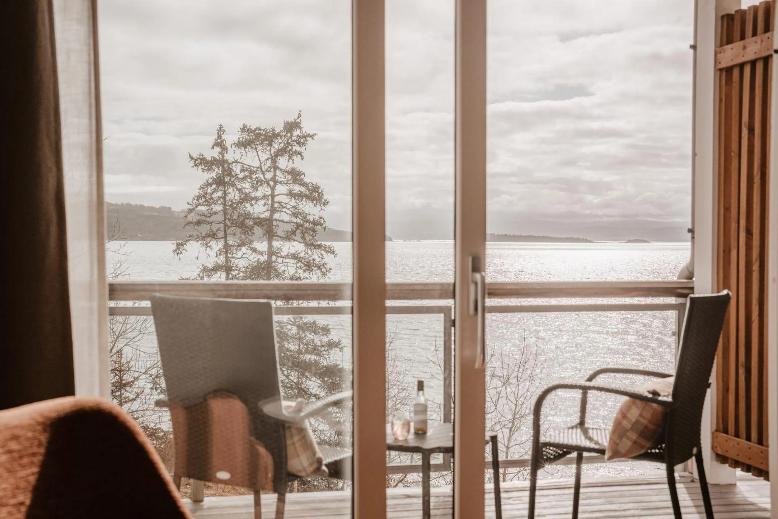 Balcony/Terrace in Jegtvolden Fjordhotell