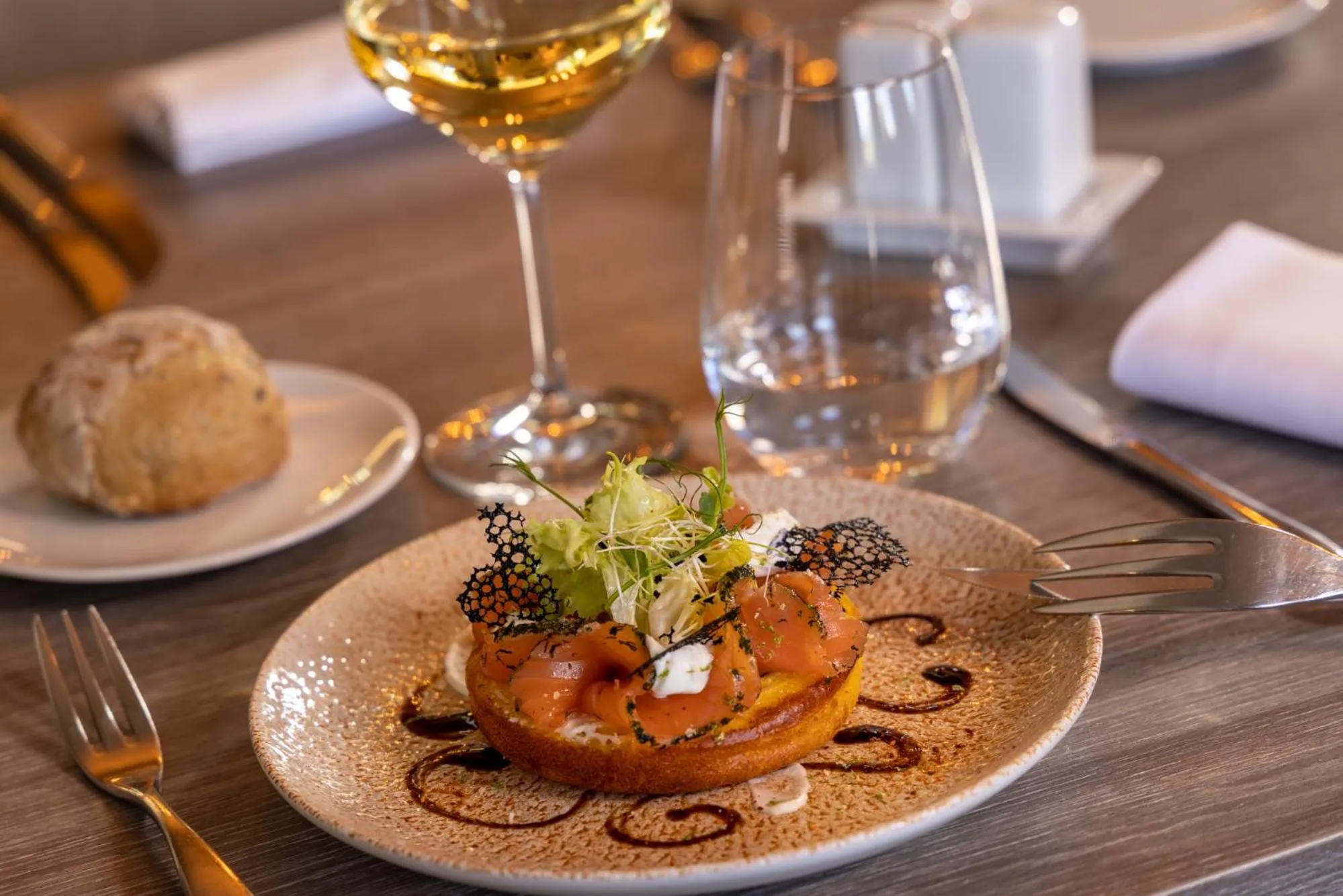 Restaurant/places to eat in Hôtel Val-Vignes Colmar Haut-Koenigsbourg, The Originals Relais