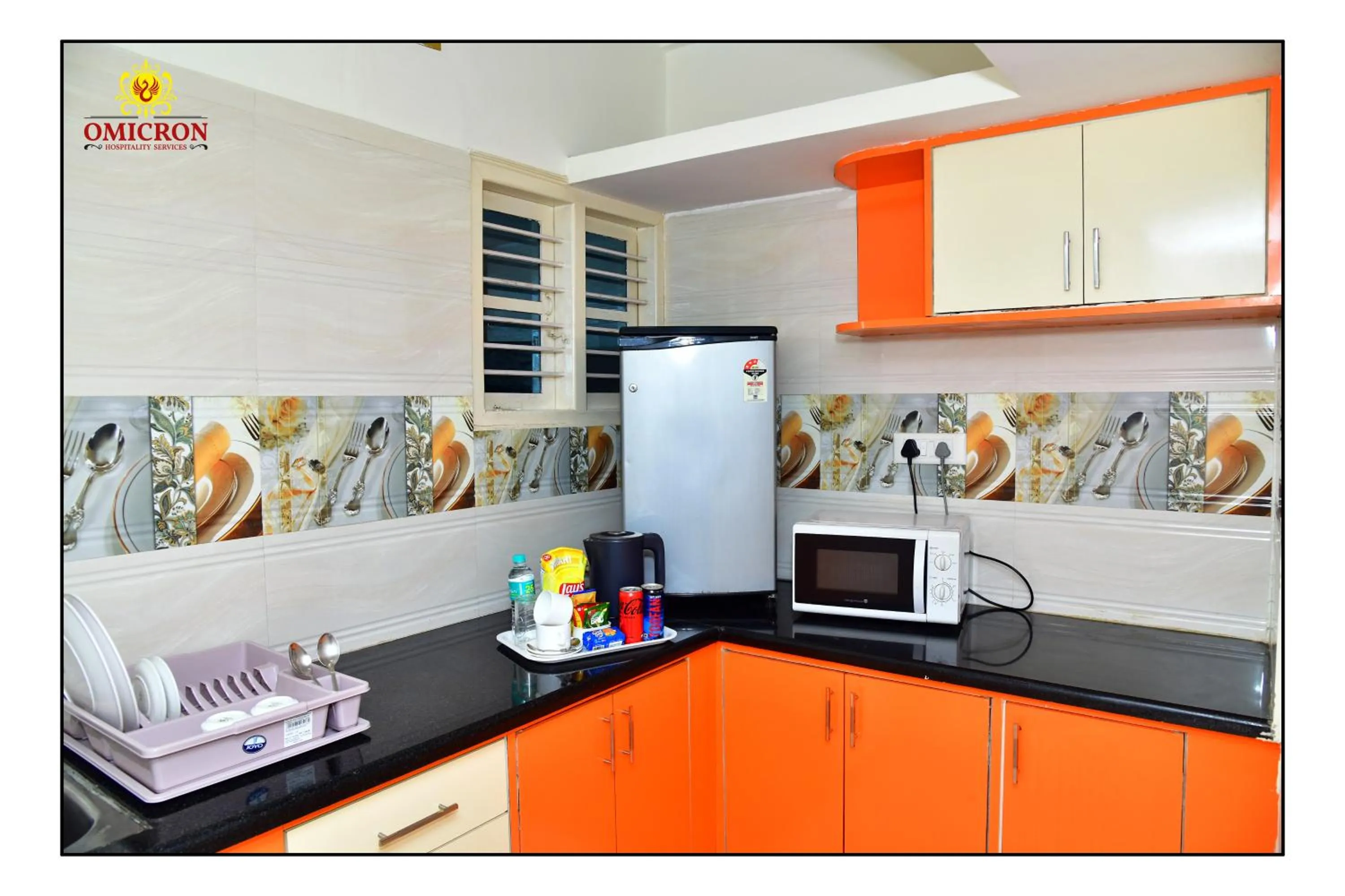 Coffee/tea facilities in Hotel Omicron 1 BHK Studio room