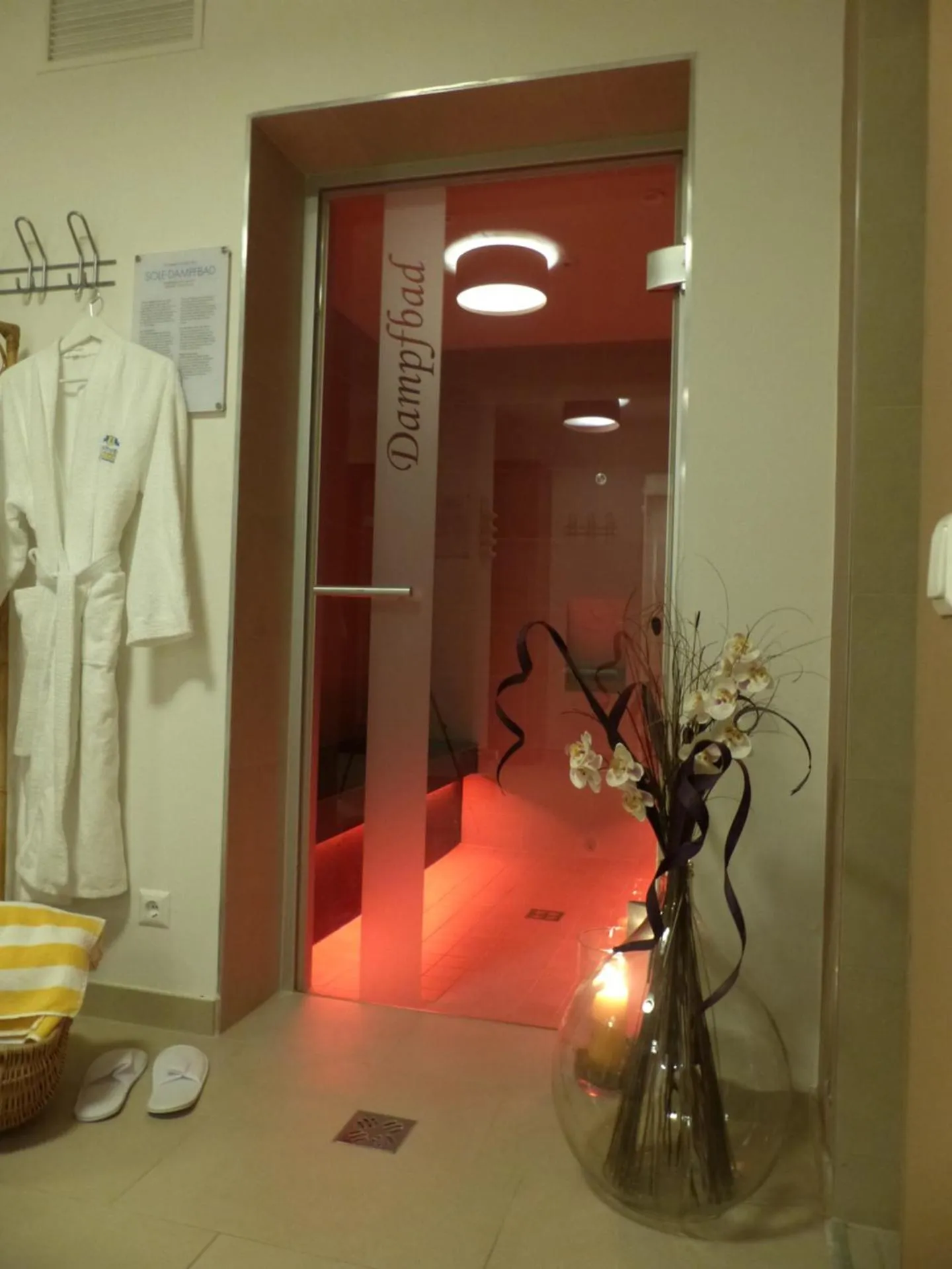 Steam room in Seehotel Ressmann