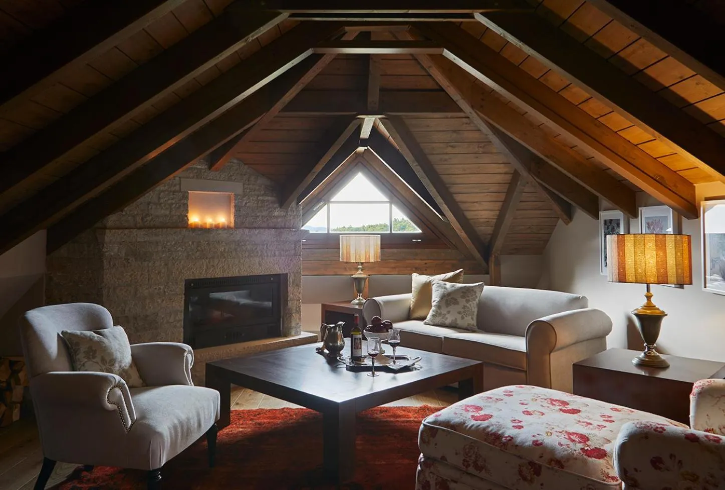 Living room in MounTrace Suites & SPA