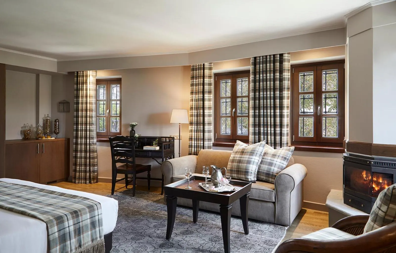 Living room in MounTrace Suites & SPA