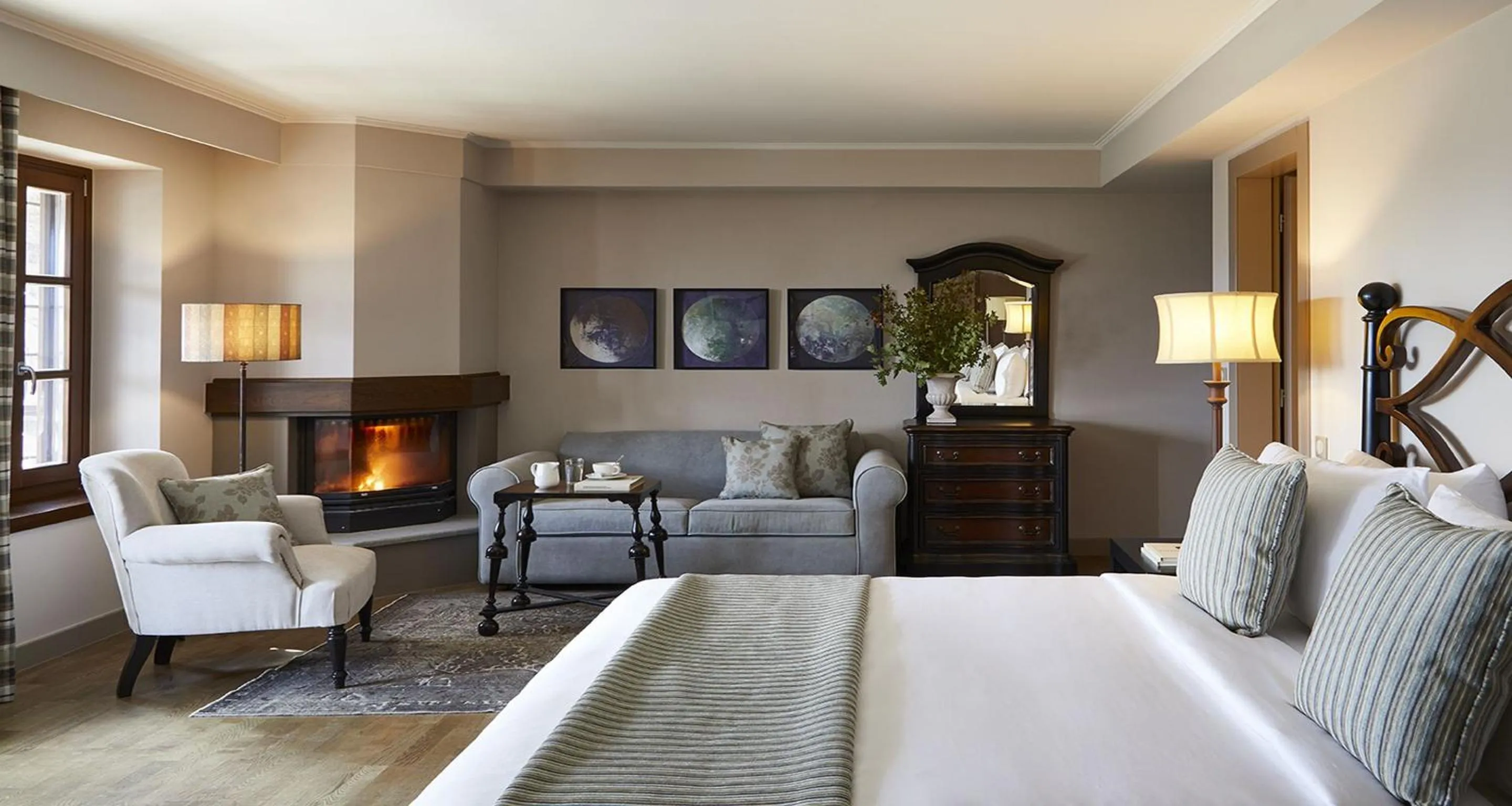 Bedroom in MounTrace Suites & SPA