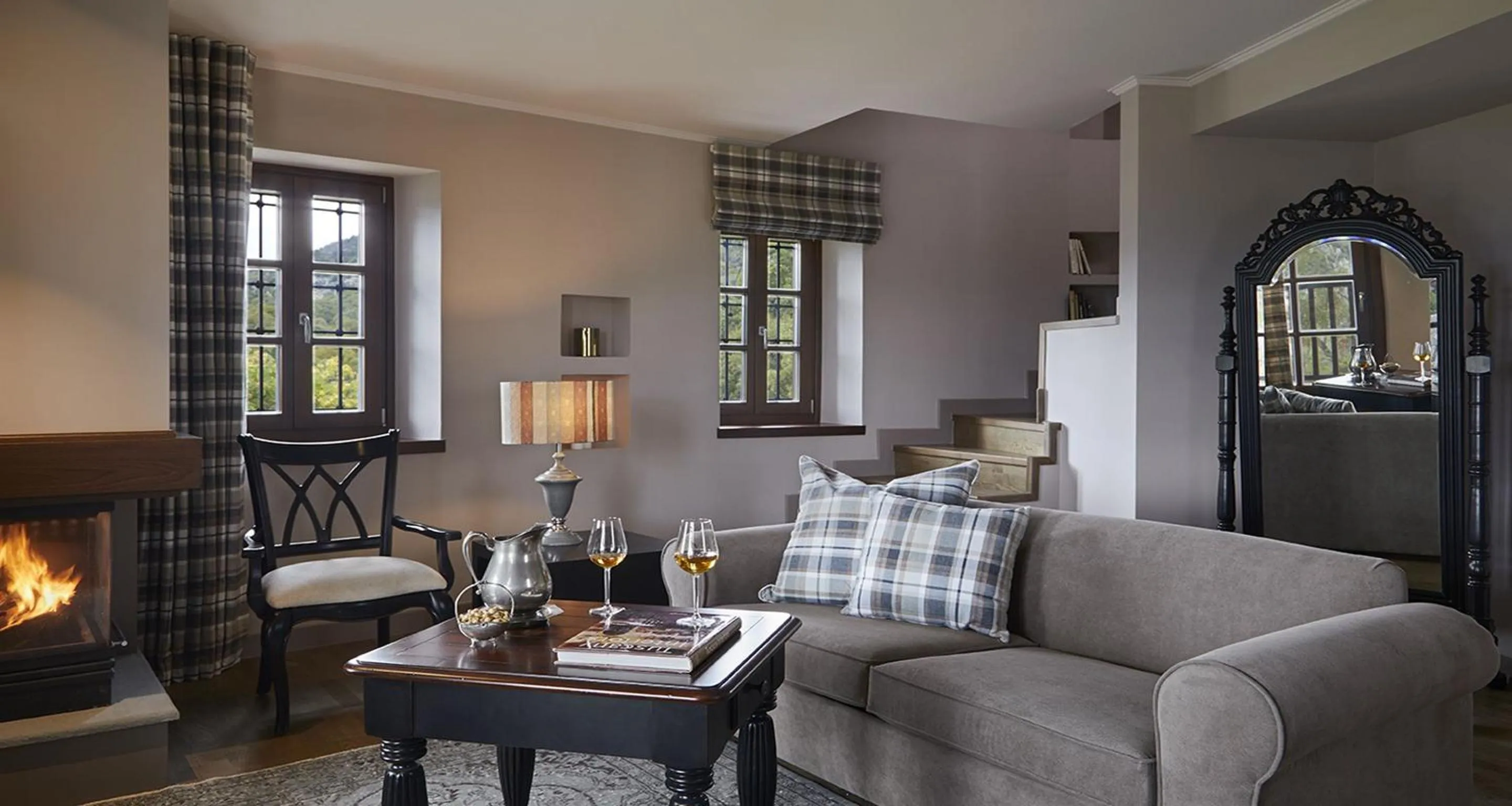 Living room in MounTrace Suites & SPA