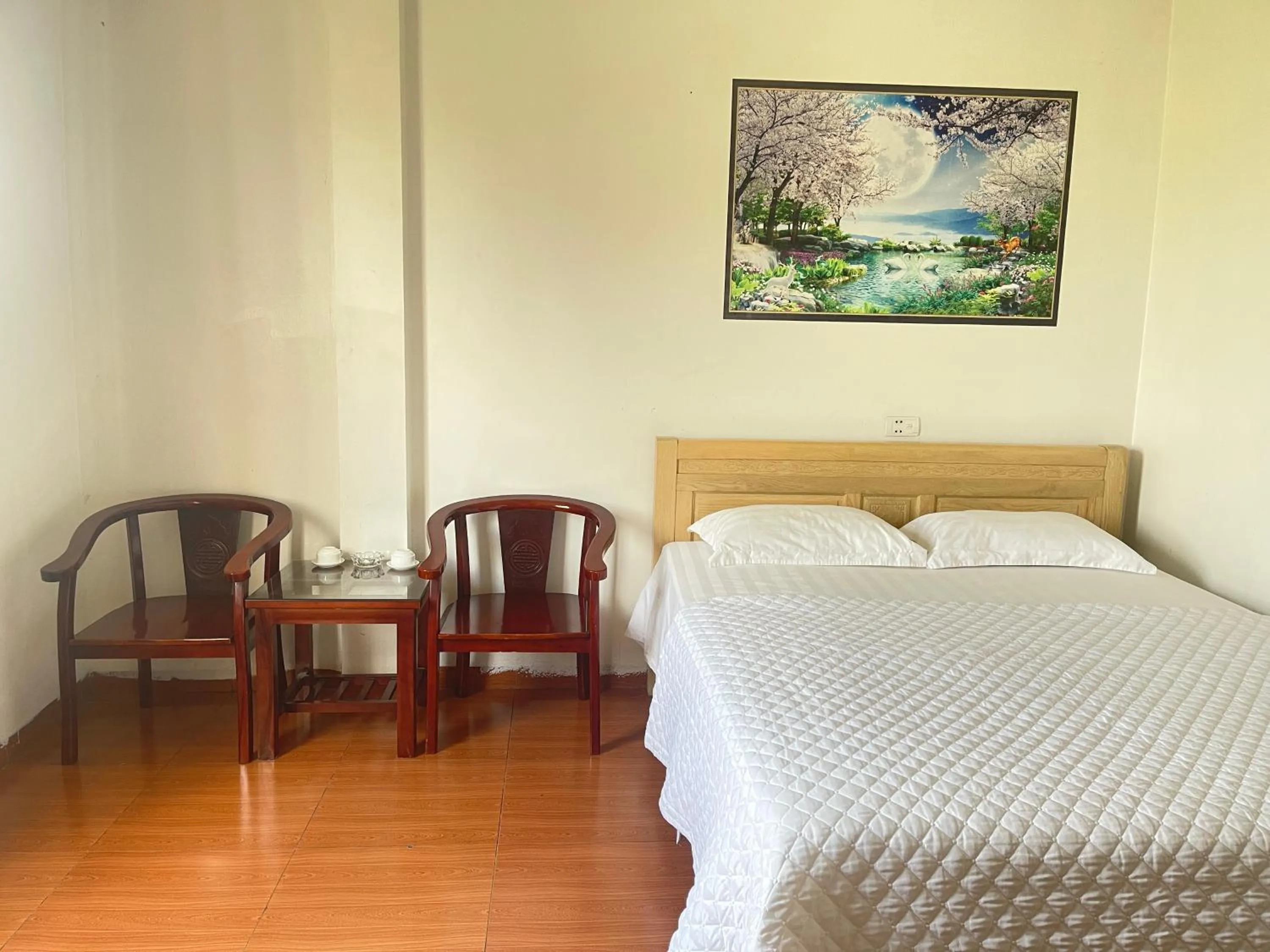 Bed in Van Anh Hotel