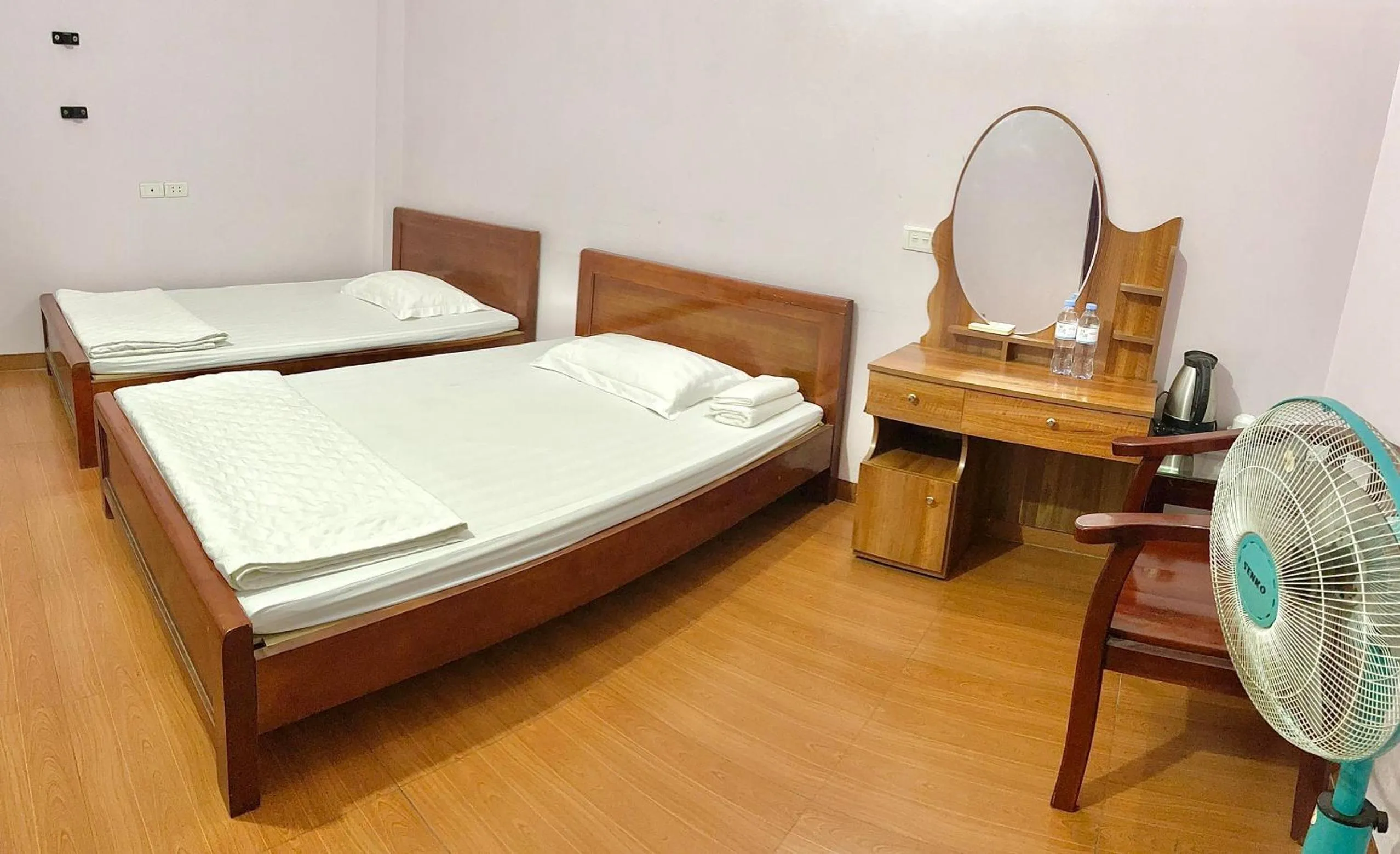 Bed in Van Anh Hotel