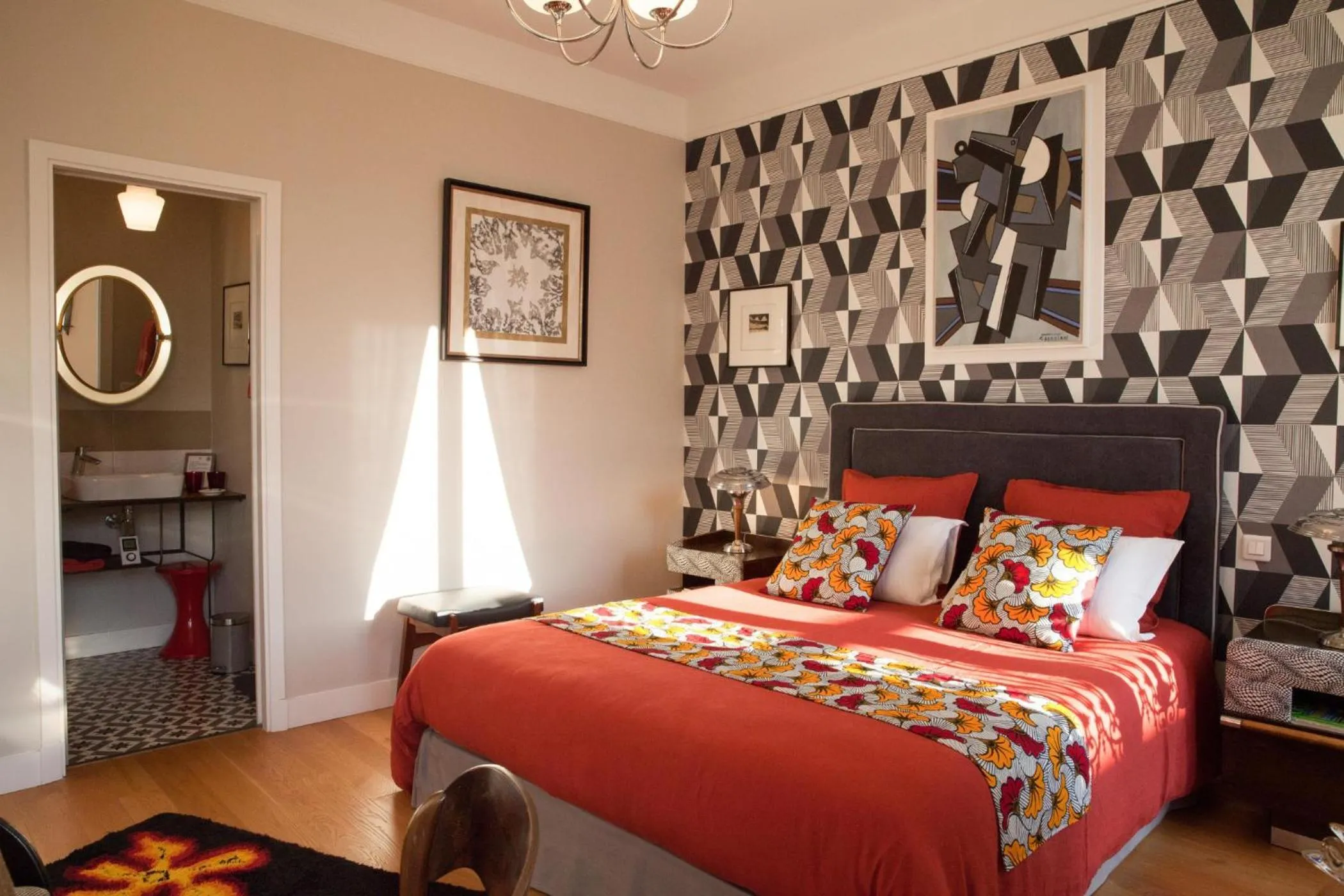 Bed in Le Jardin des Toiles