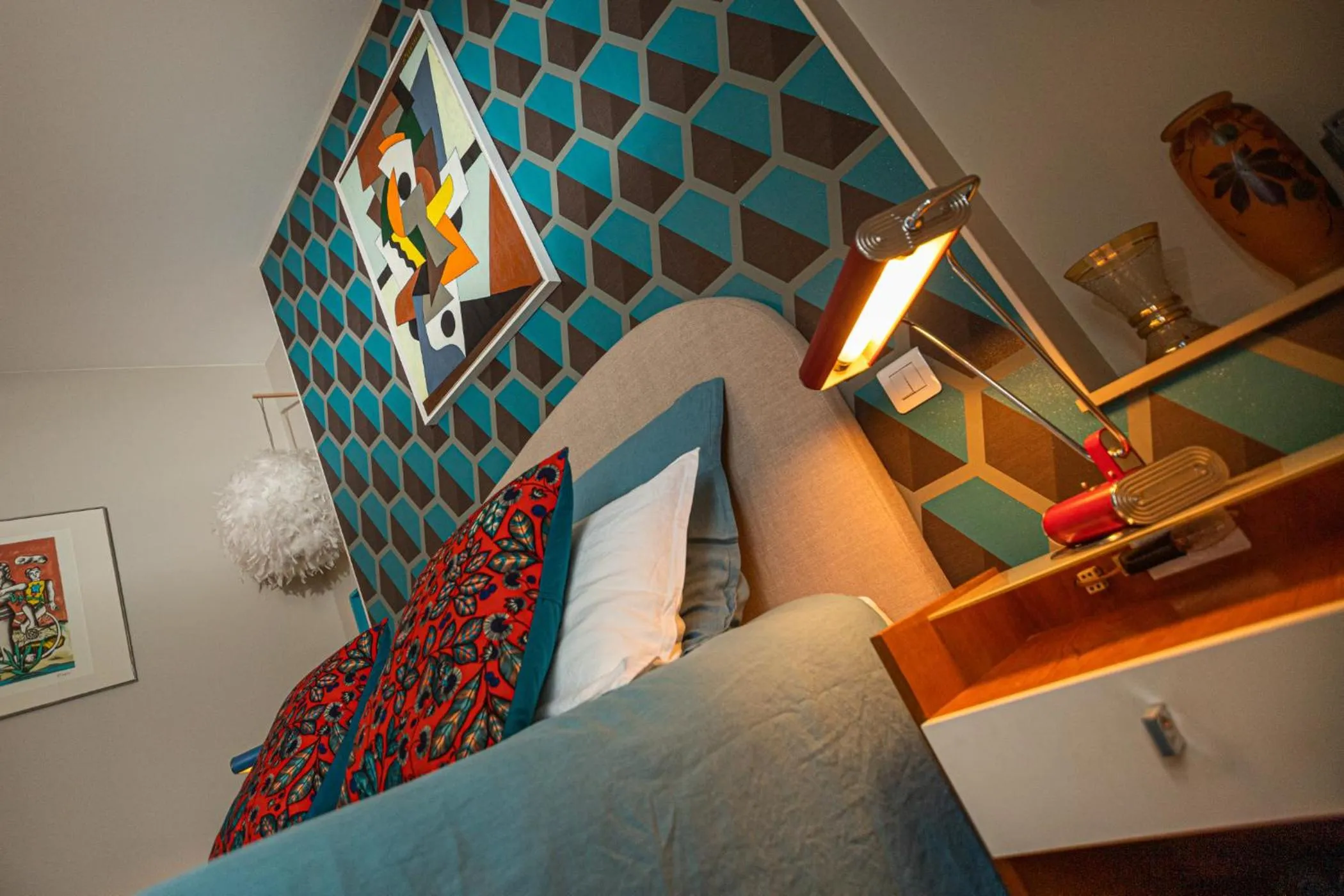 Bed in Le Jardin des Toiles