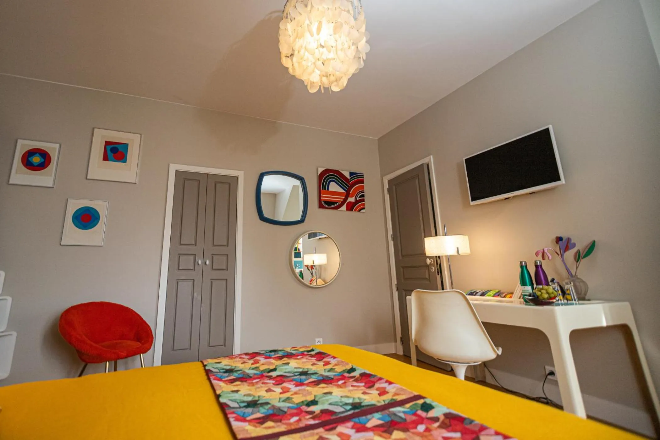 Bed in Le Jardin des Toiles