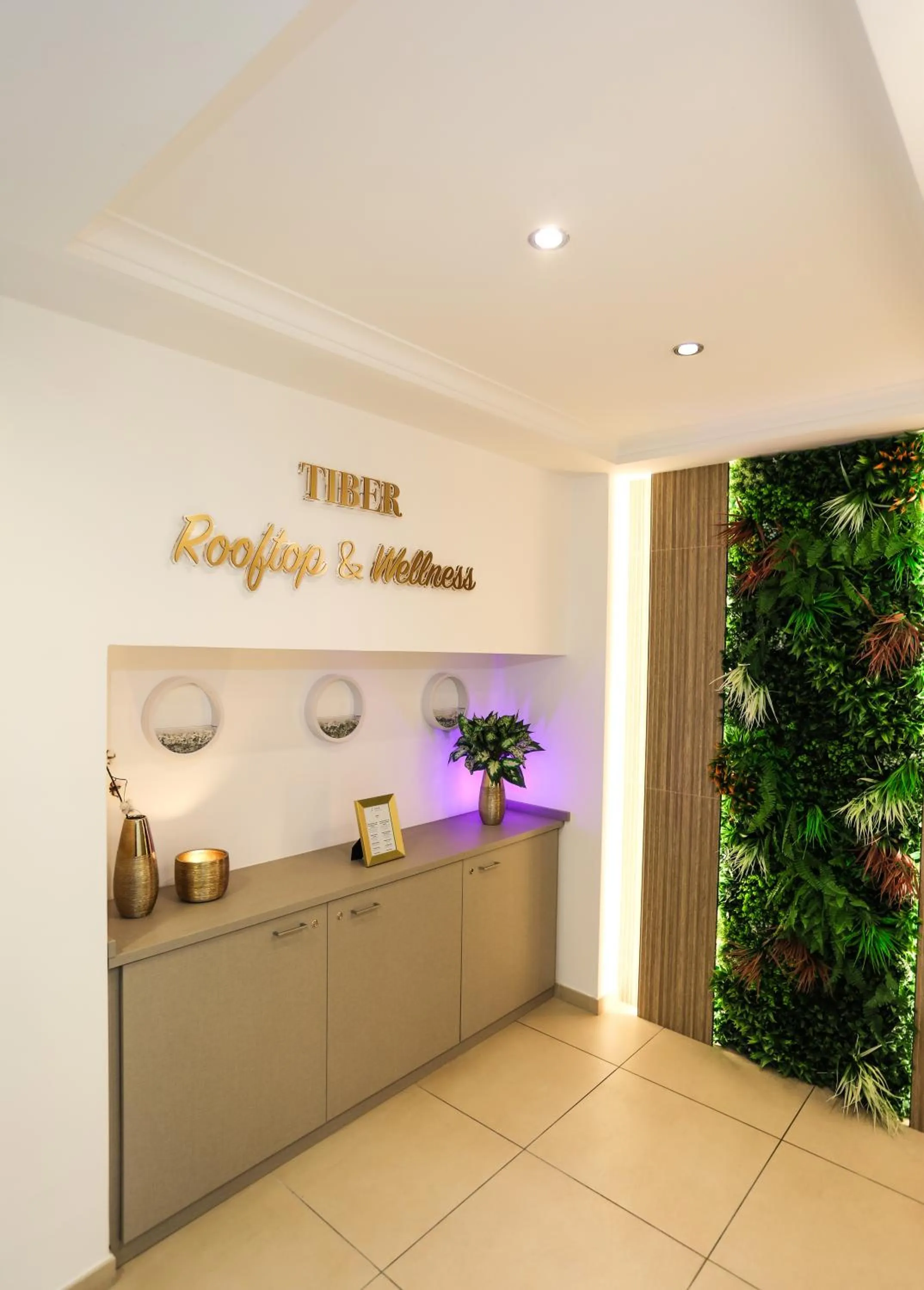 Spa and wellness centre/facilities in Hotel Tiber Rooftop & Wellness