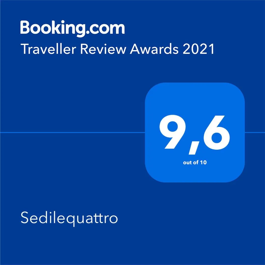 Certificate/Award in B&b Sedilequattro