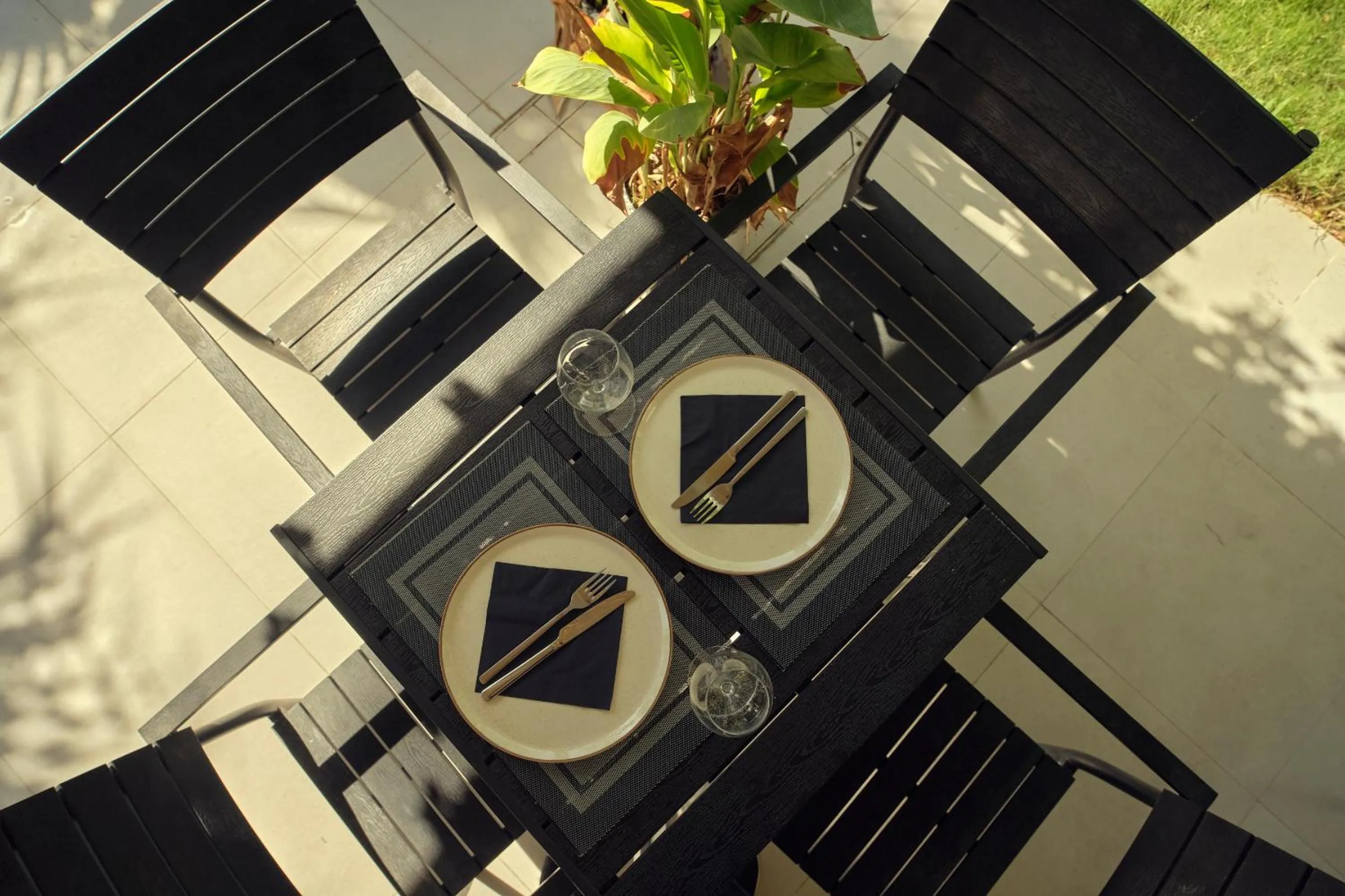 Patio in Maro Apartments Arillas Corfu