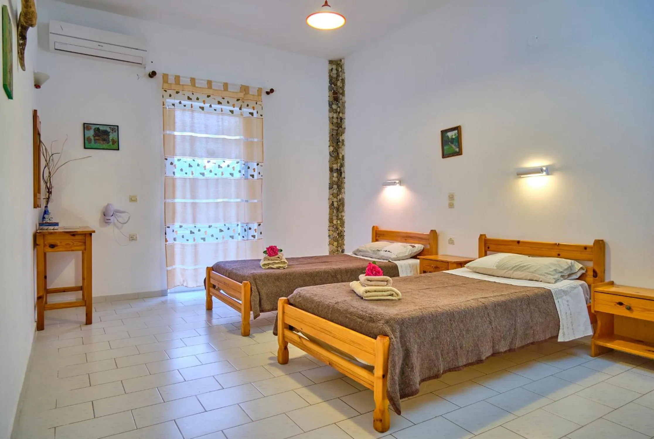 Bed in Maro Apartments Arillas Corfu