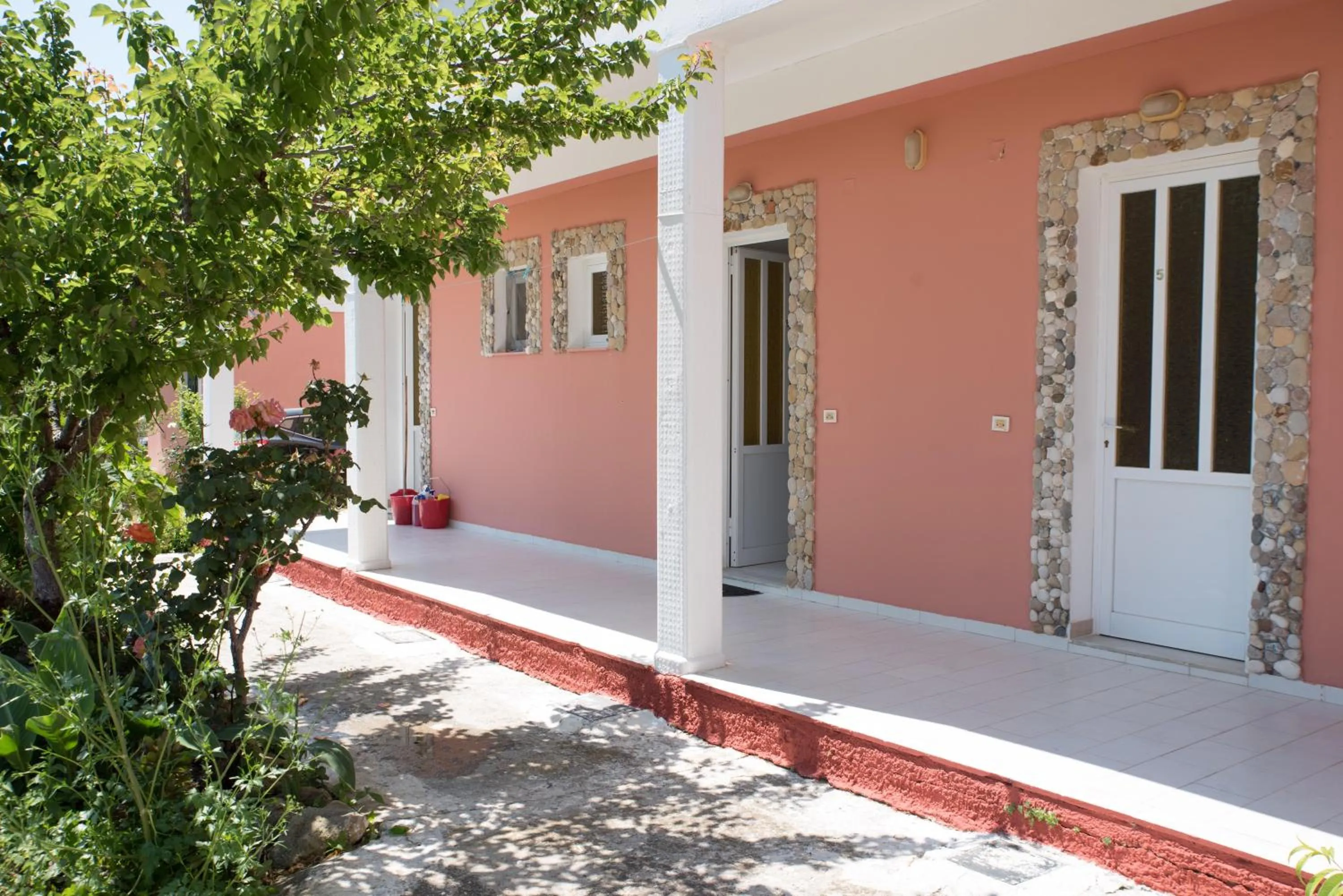 Property building in Maro Apartments Arillas Corfu