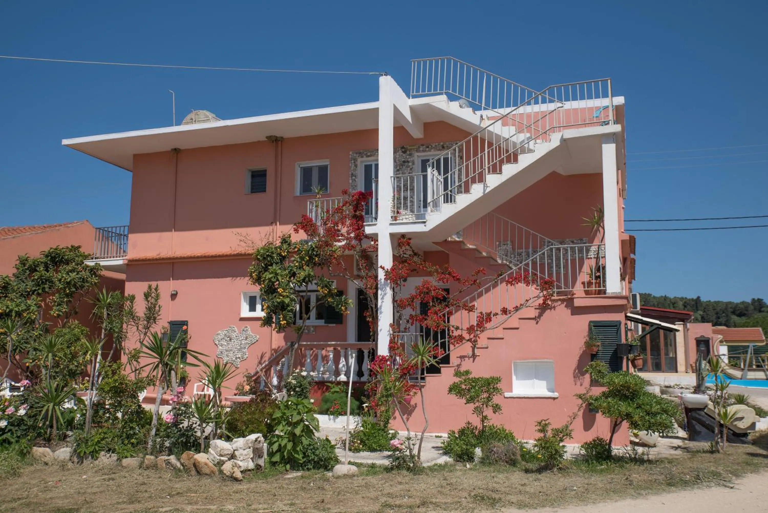 Property building in Maro Apartments Arillas Corfu