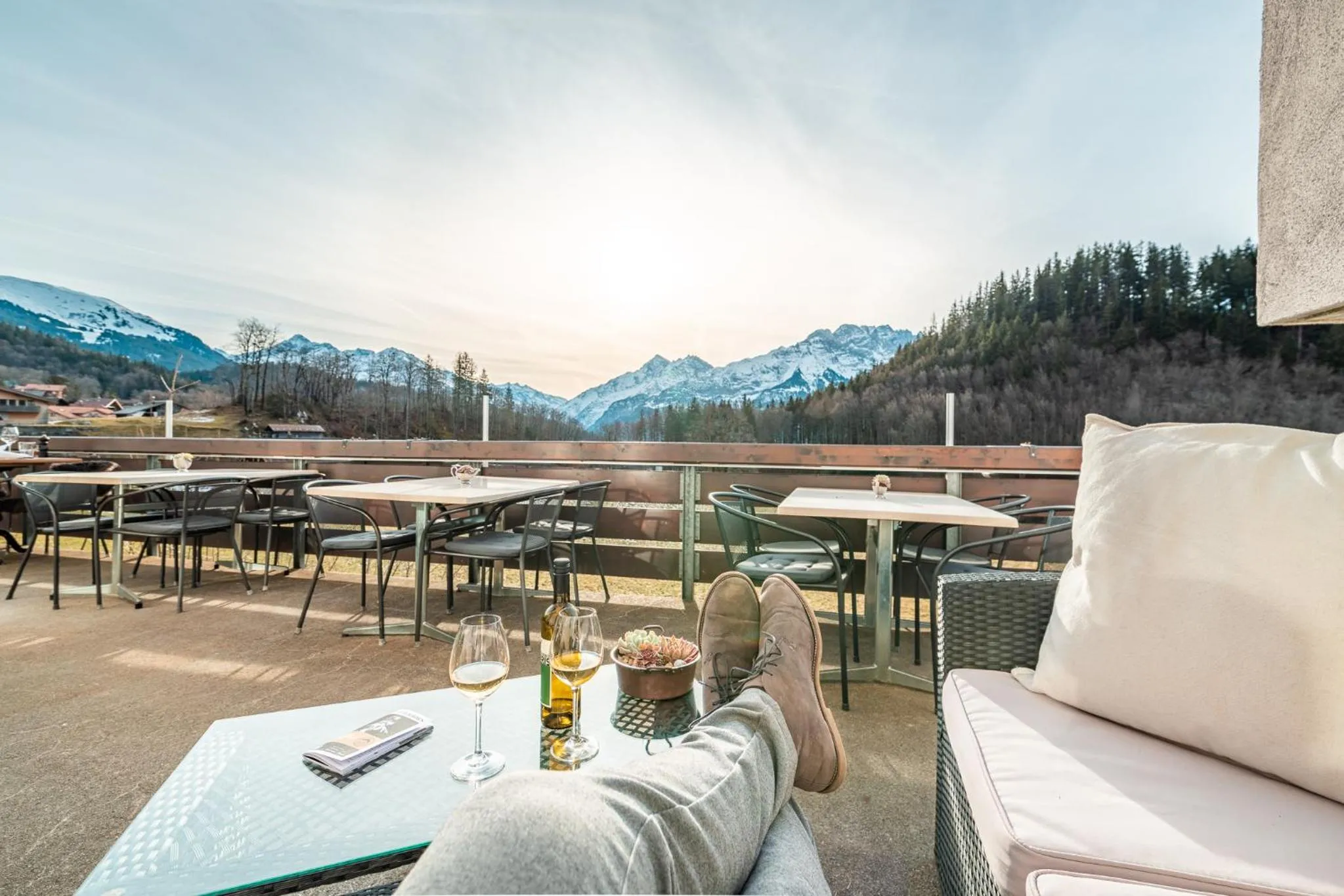 Balcony/Terrace in Gasthof Bären