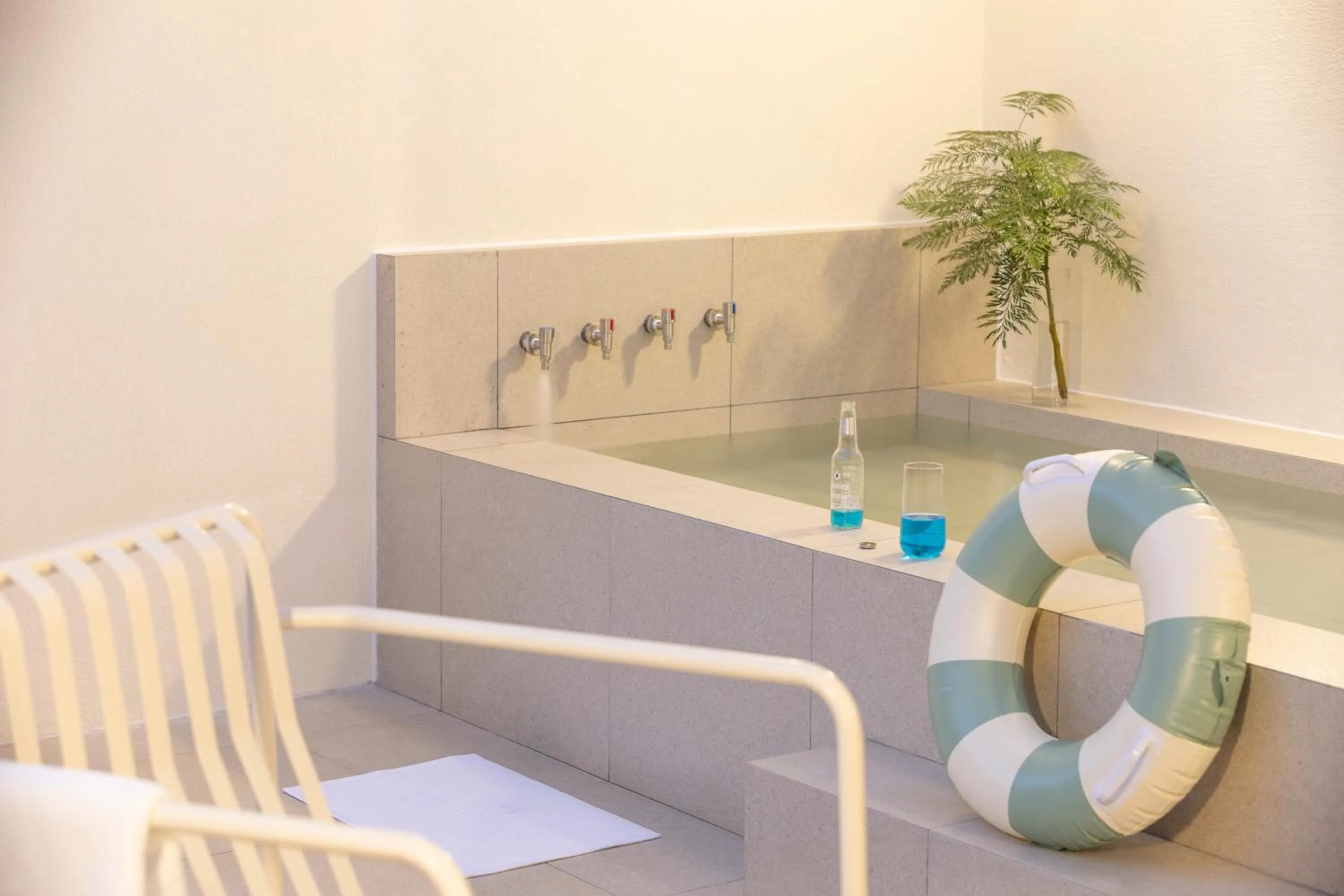 Balcony/Terrace in Busan H-AVENUE Hotel Seomyeon Station