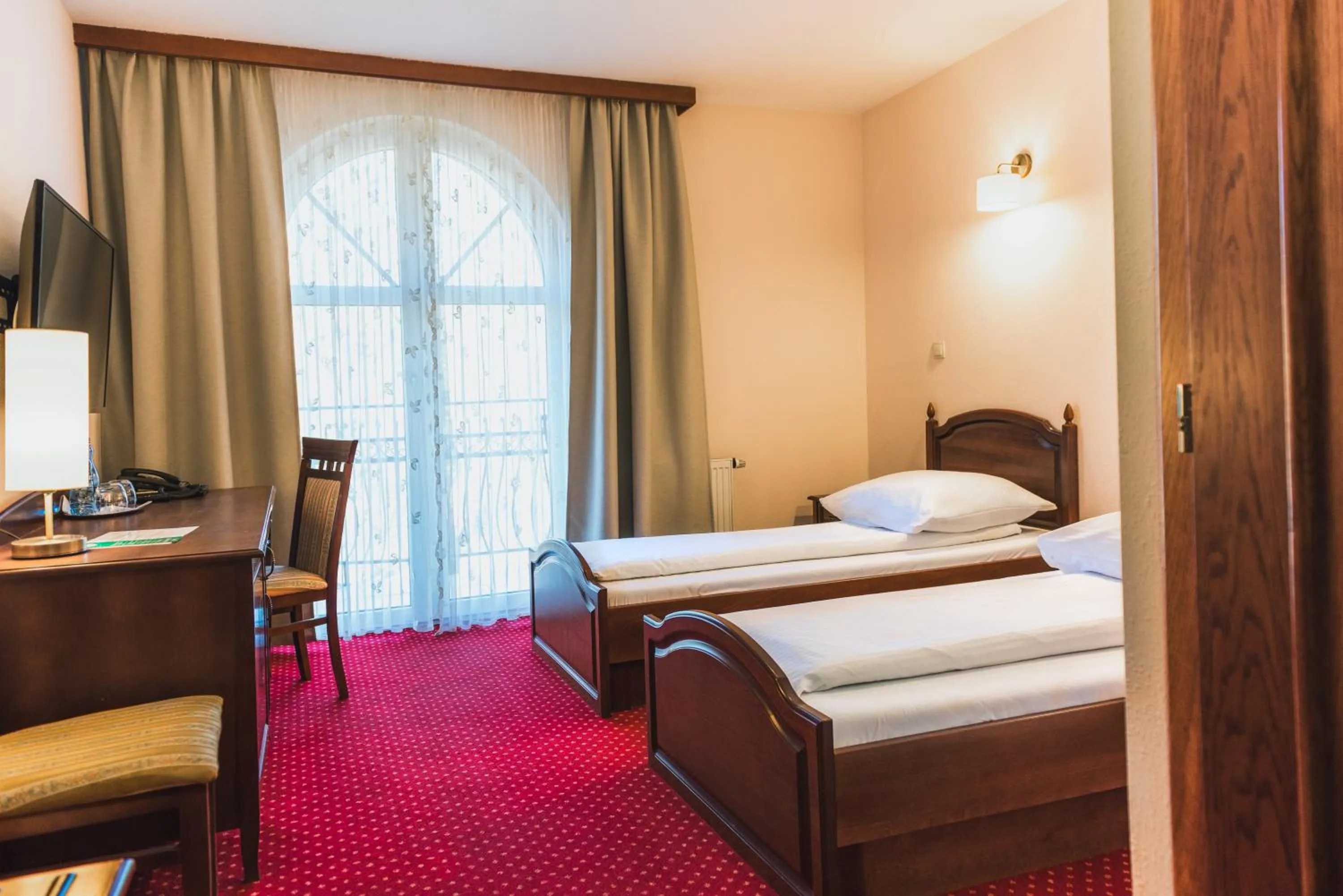 Bedroom, Bed in Dworek Skawiński