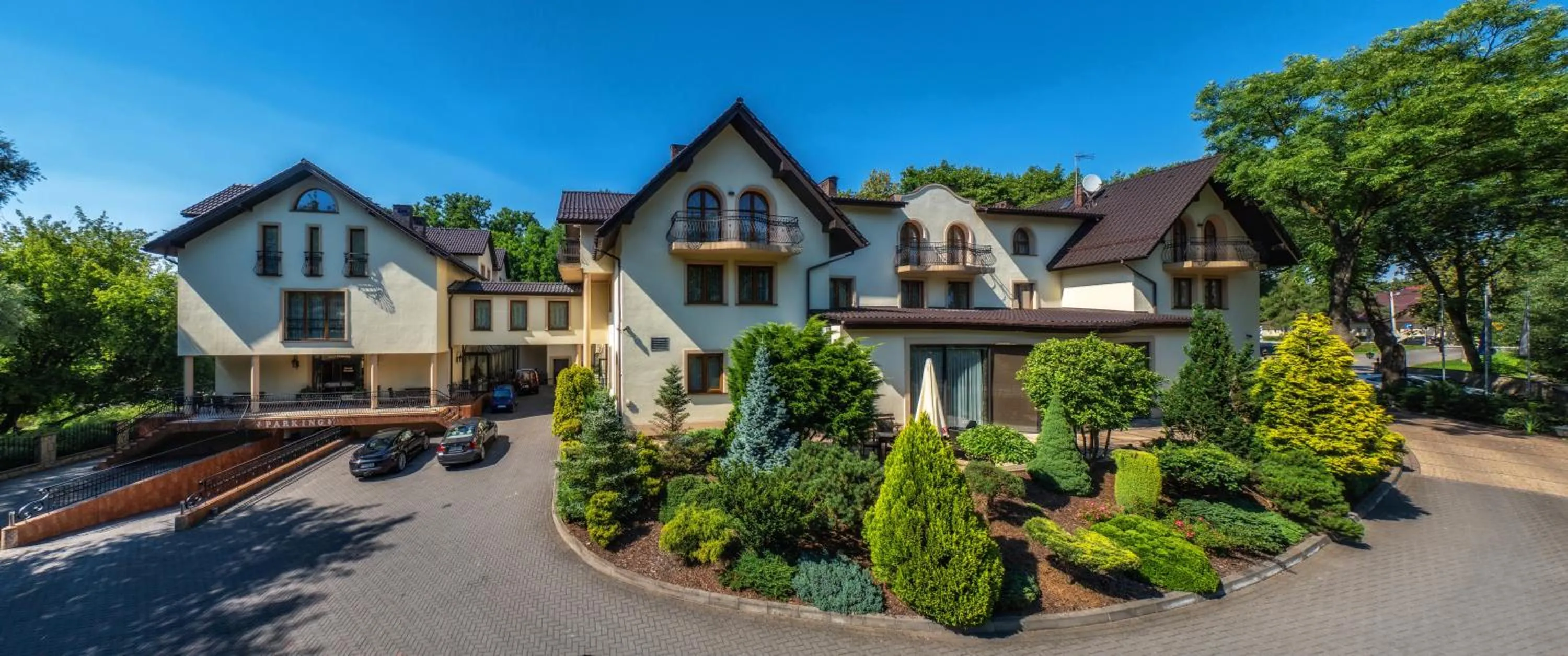 Bird's eye view in Dworek Skawiński