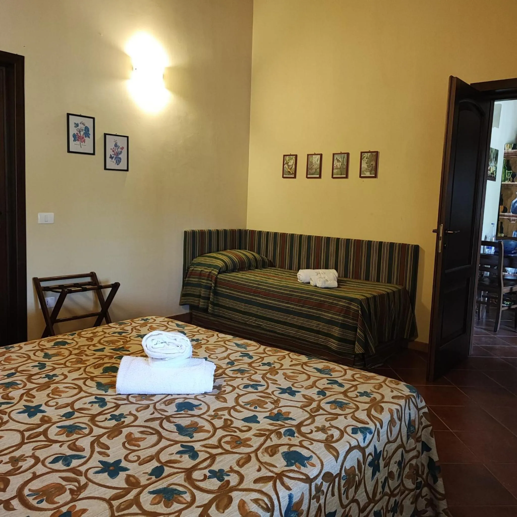 Bed in Agriturismo Baglio Vecchio