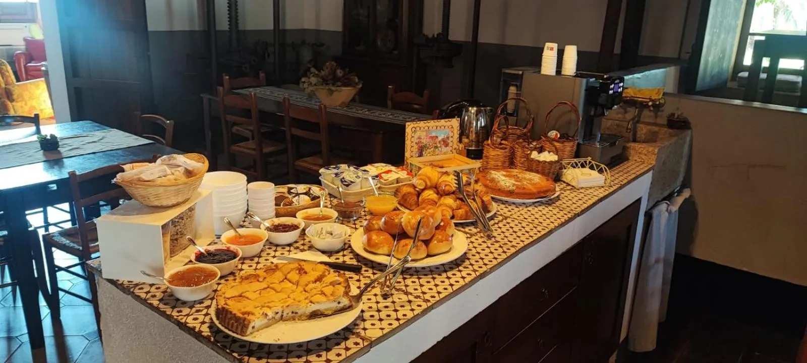 Breakfast in Agriturismo Baglio Vecchio