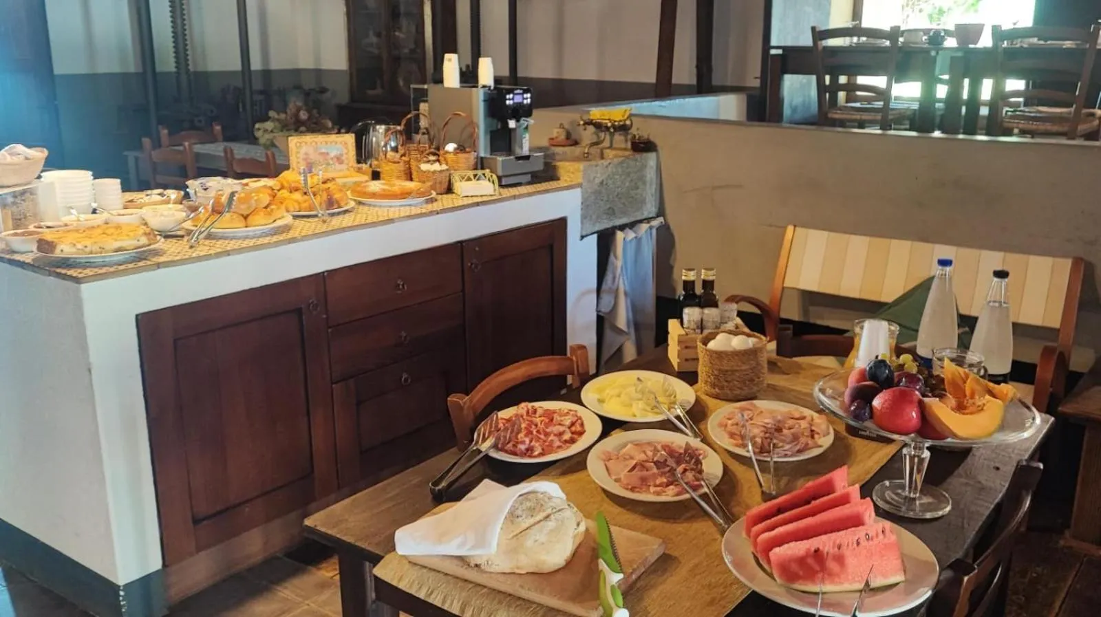 Breakfast in Agriturismo Baglio Vecchio