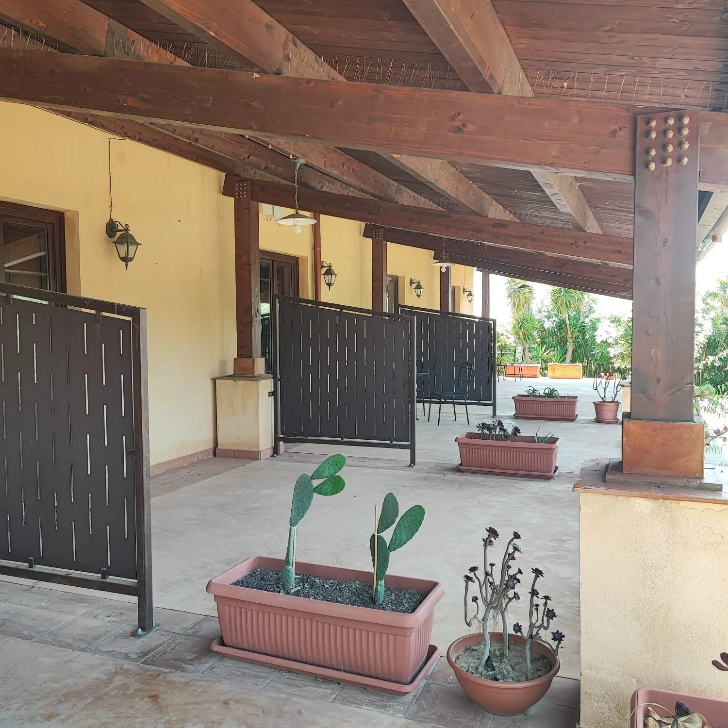 Balcony/Terrace in Agriturismo Baglio Vecchio