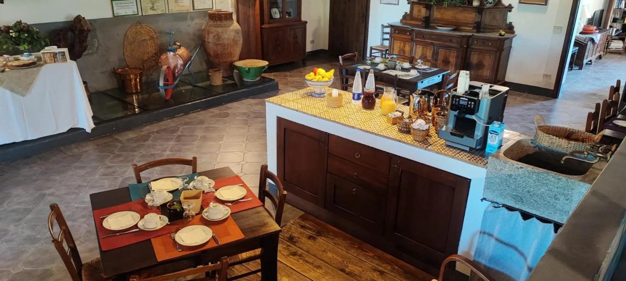 Breakfast in Agriturismo Baglio Vecchio