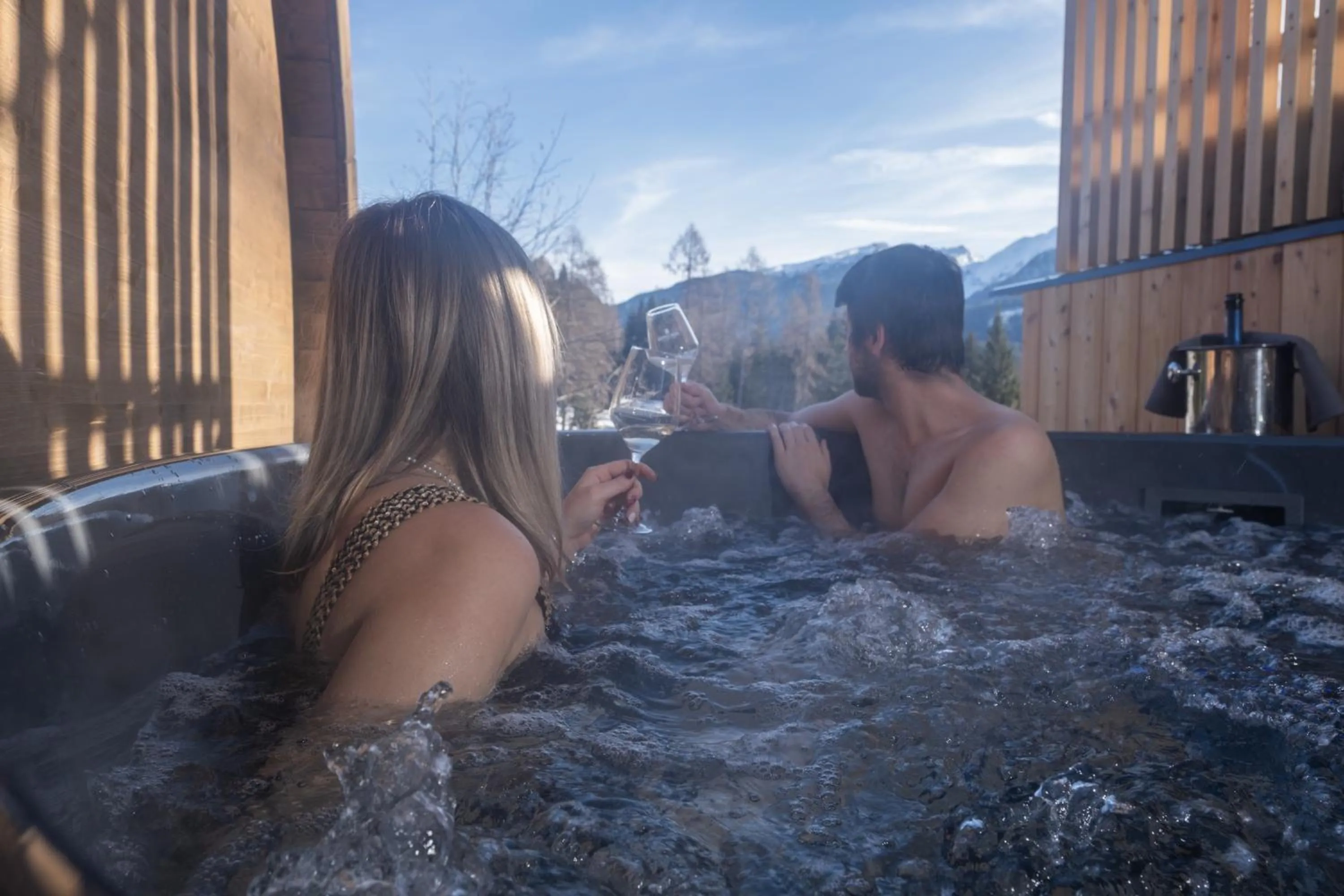 Hot Tub in Hotel Canada