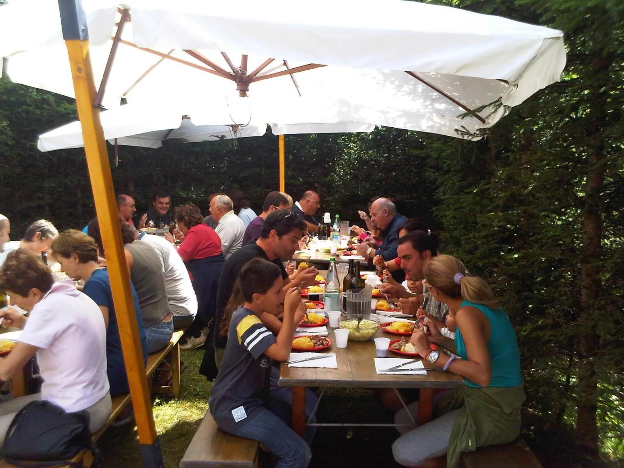 Dining area in Hotel Canada