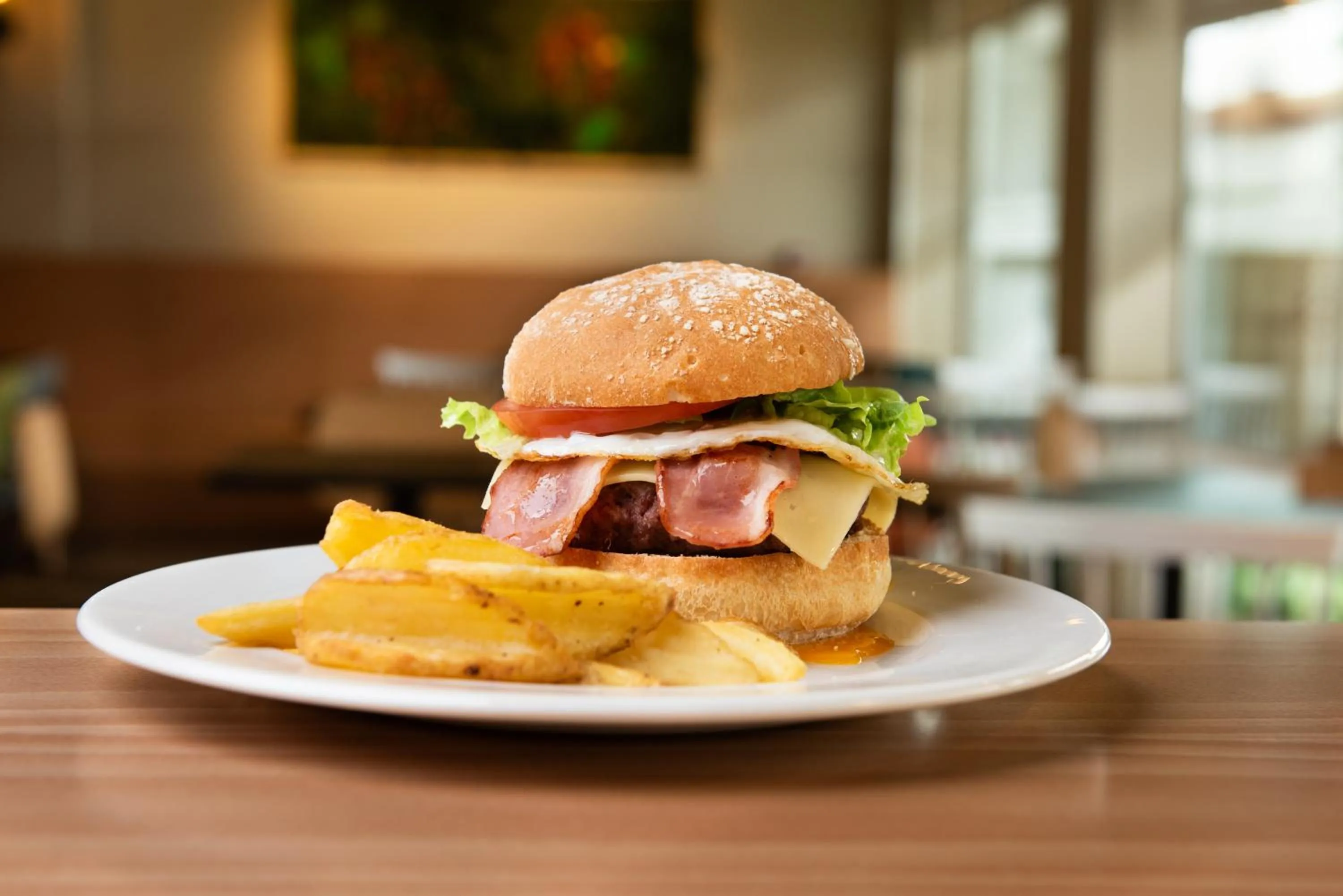 Restaurant/places to eat in Hotel Bed4U Pamplona