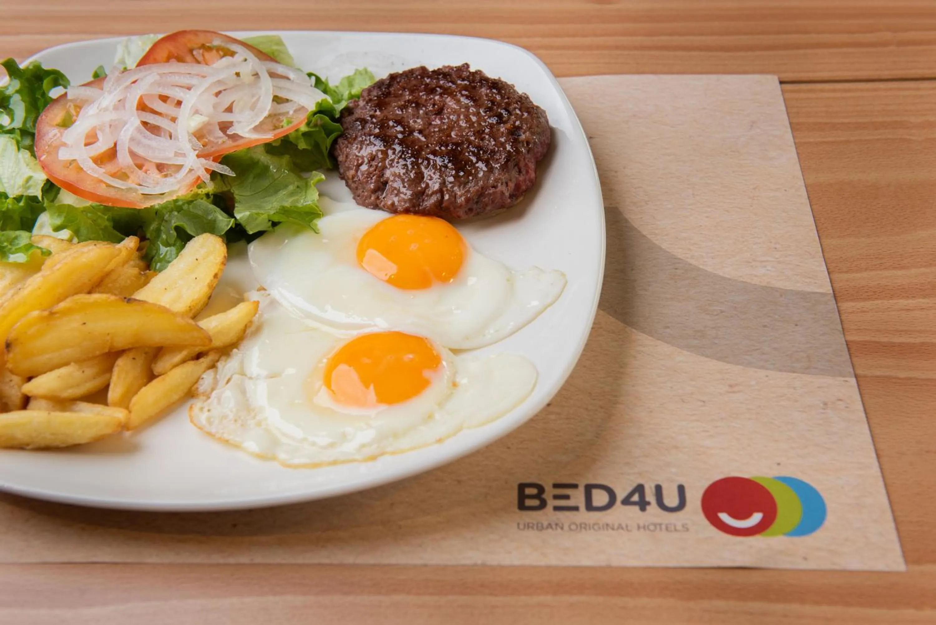 Restaurant/places to eat in Hotel Bed4U Pamplona